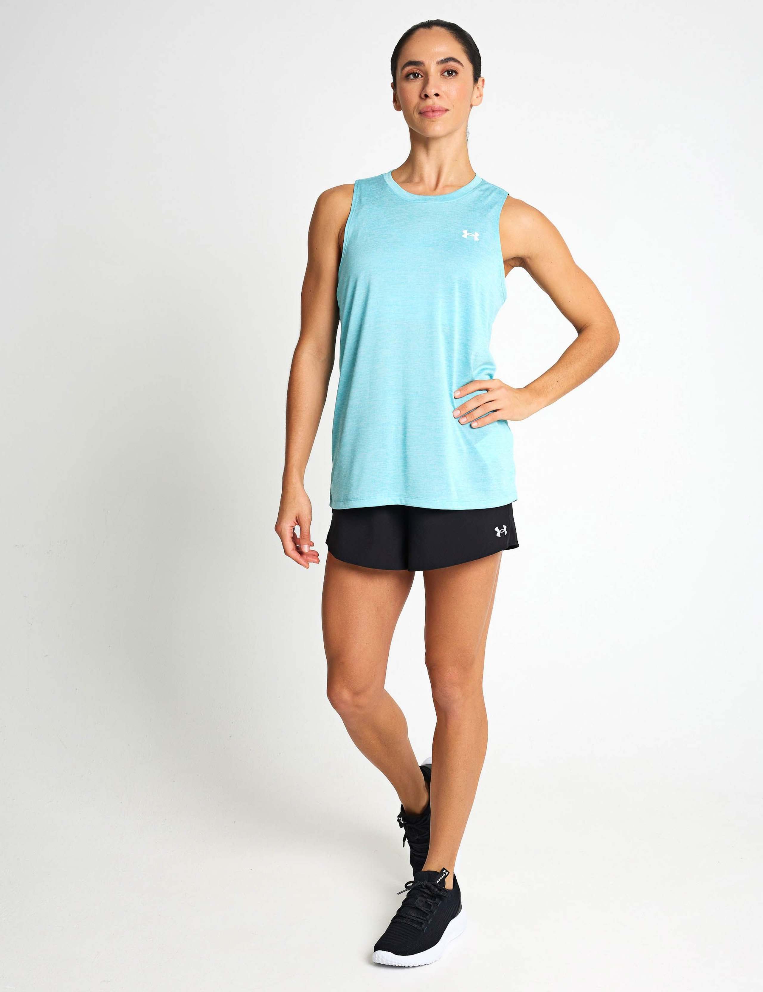 Tech Crew Neck Relaxed Sports Vest Top 3 of 6
