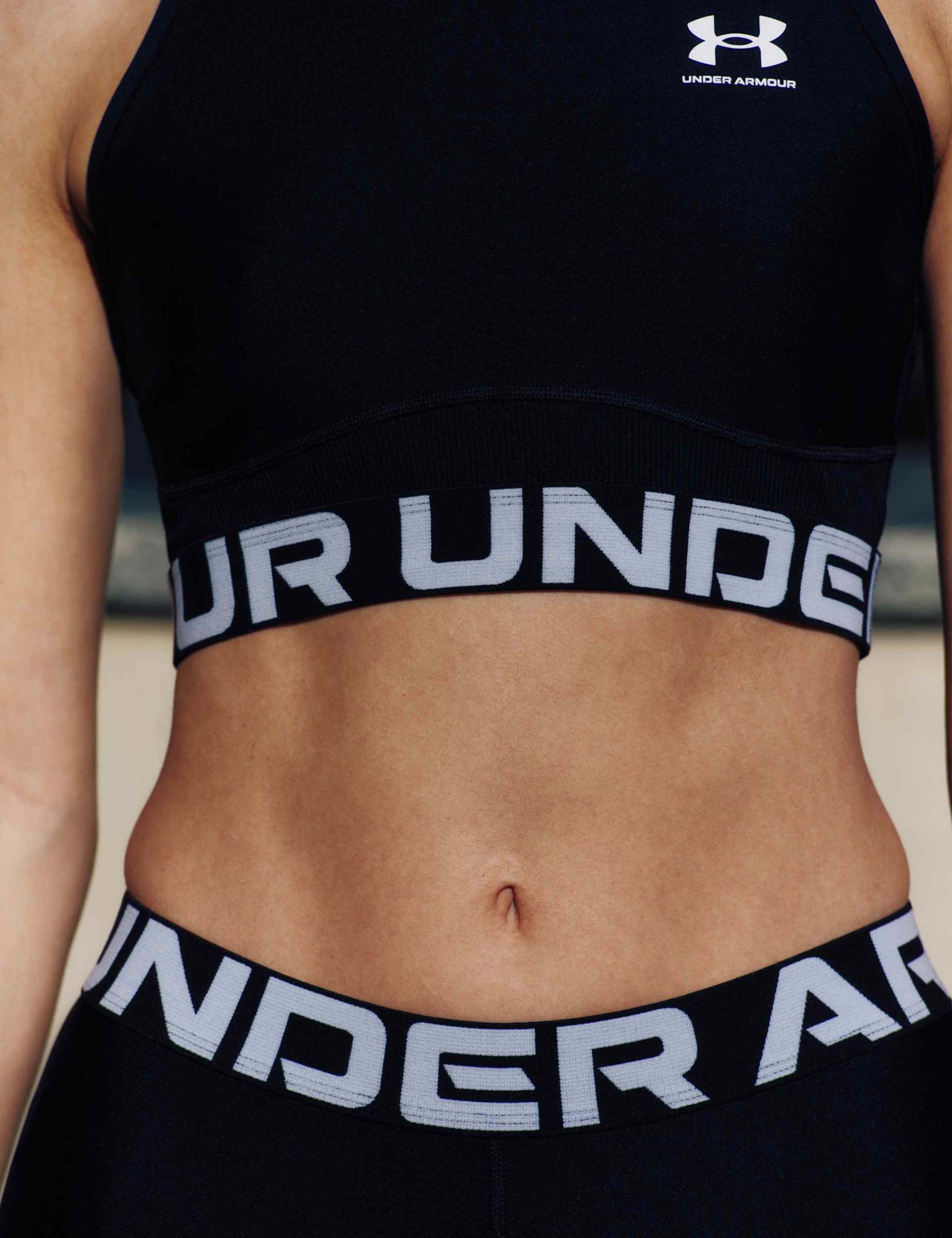 HeatGear® High Waisted Leggings 3 of 7