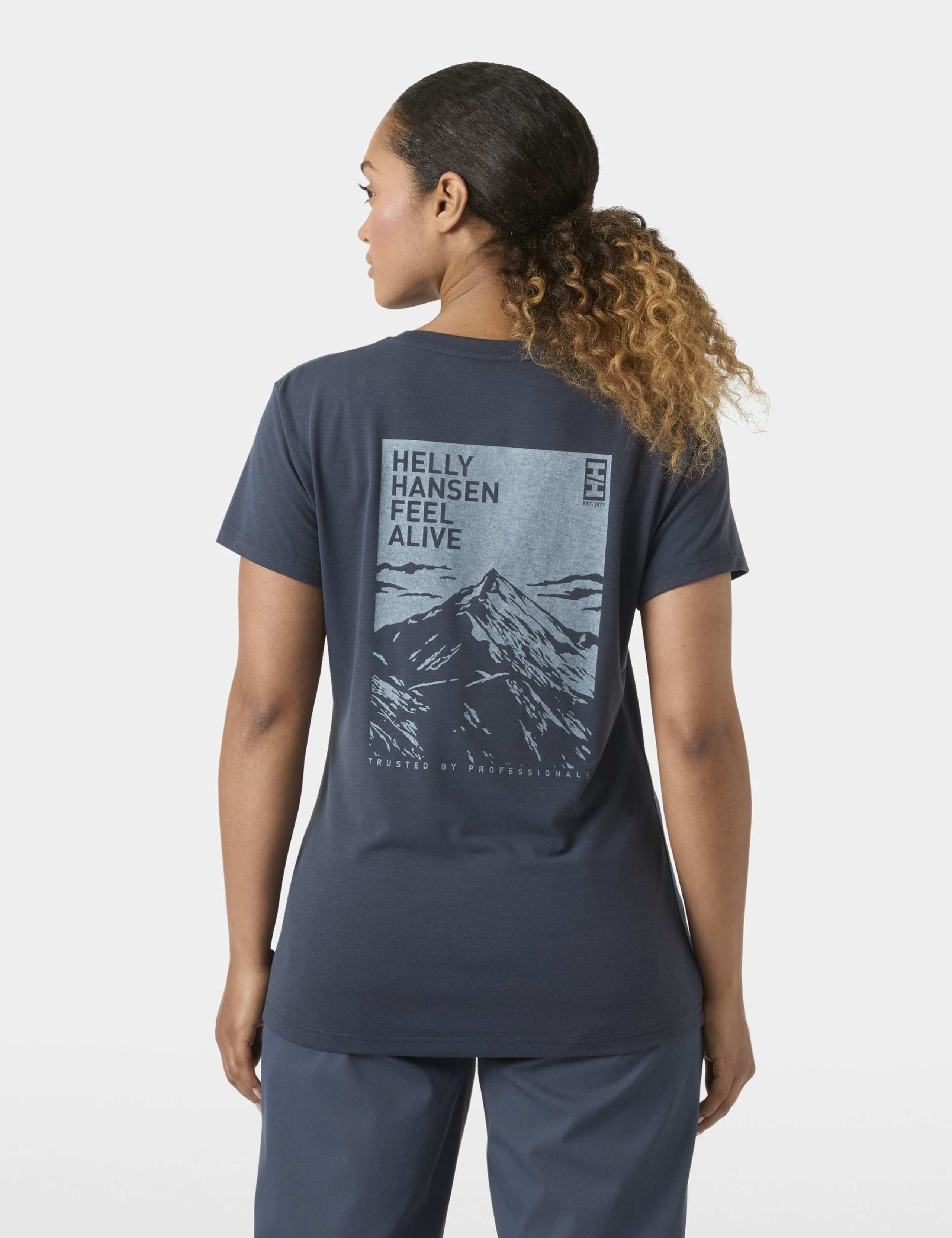 Skog Mountain Graphic Crew Neck T-Shirt 3 of 5