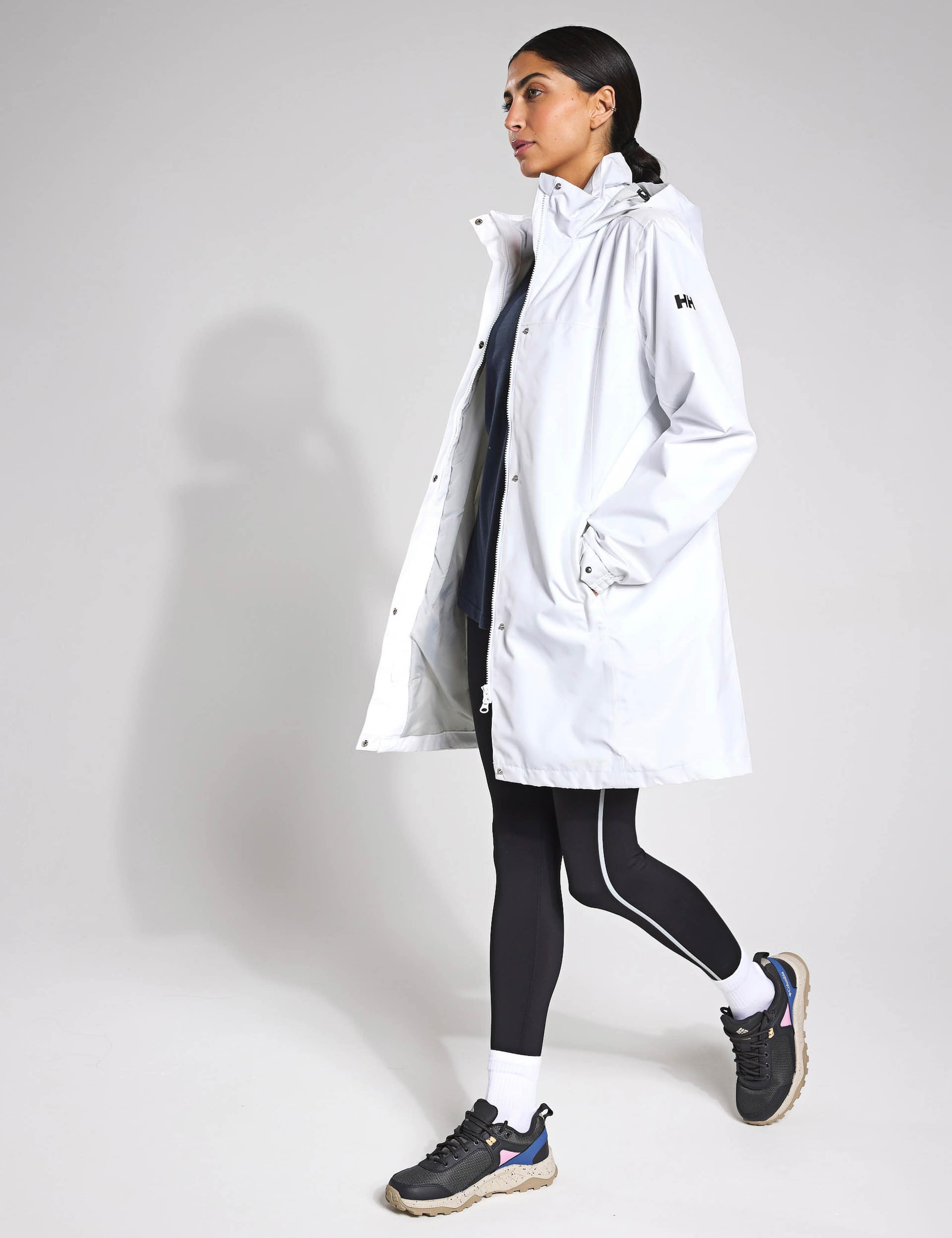 Aden Waterproof Longline Rain Jacket 2 of 6