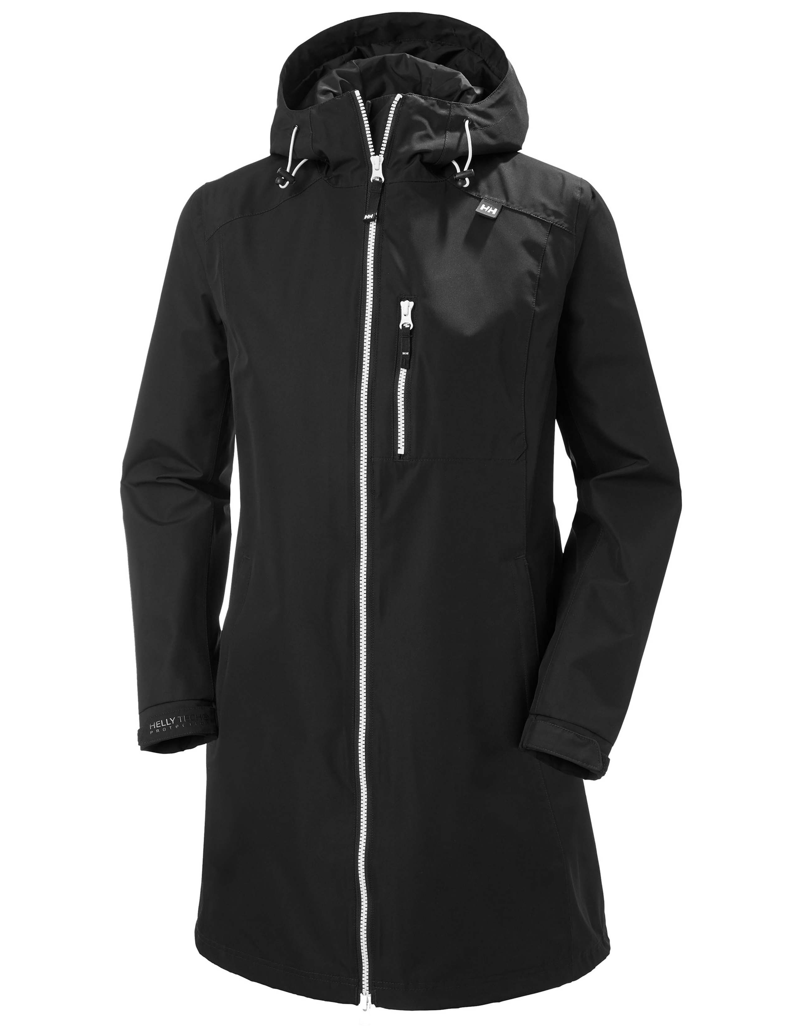 Belfast Hooded Longline Rain Jacket 2 of 6