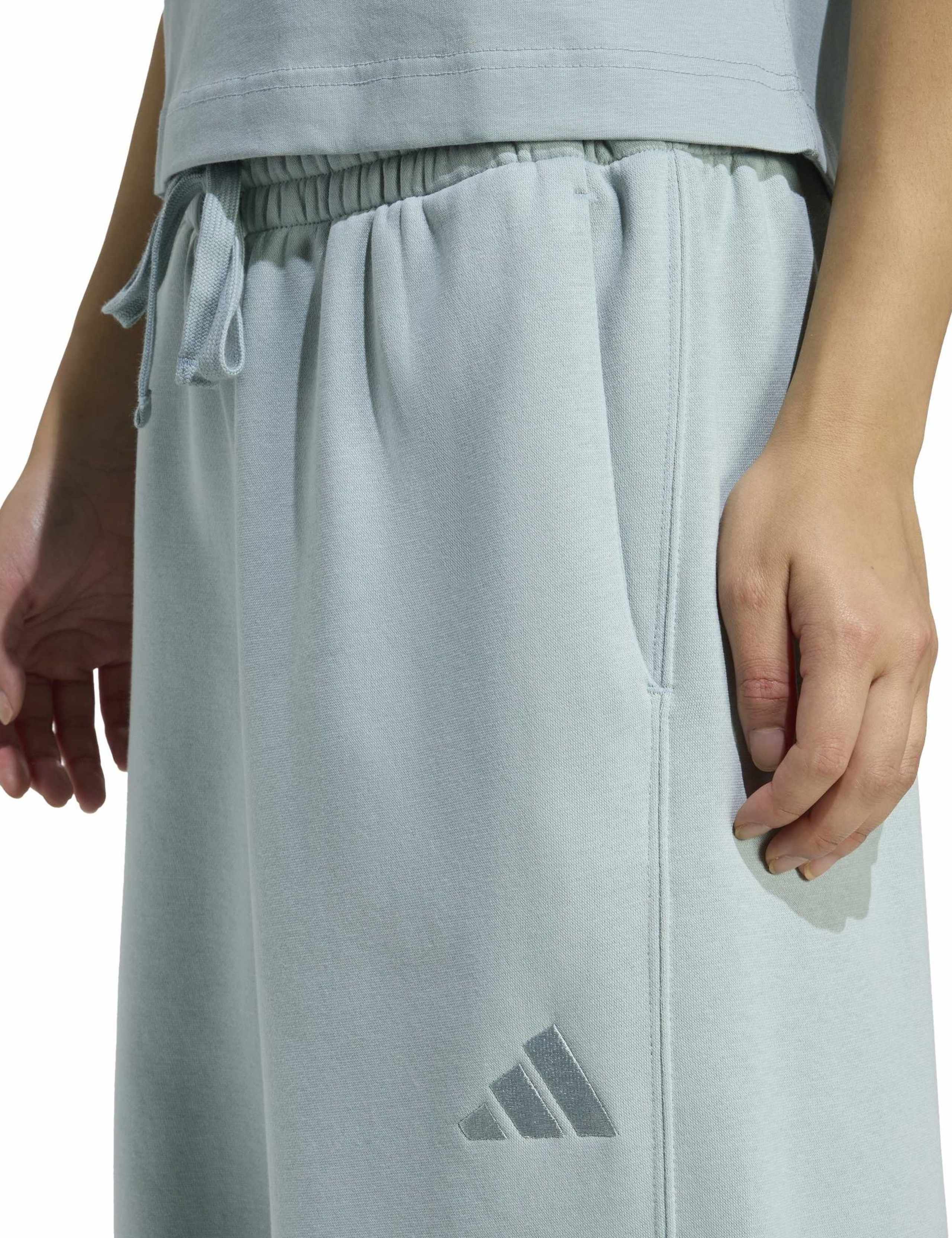 Cotton Rich Drawstring Wide Leg Joggers 6 of 6