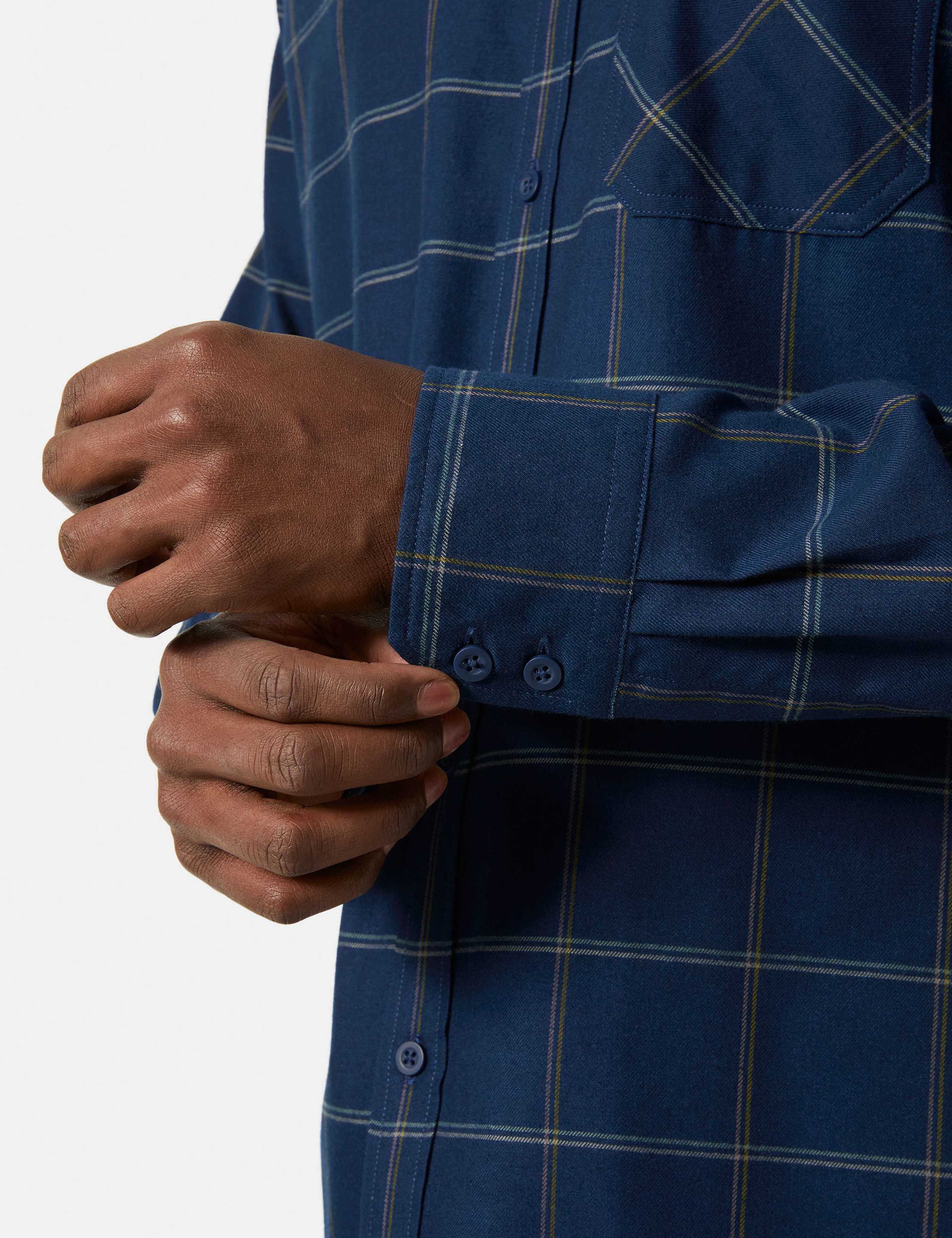Aker Cotton Blend Flannel Check Shirt 4 of 5