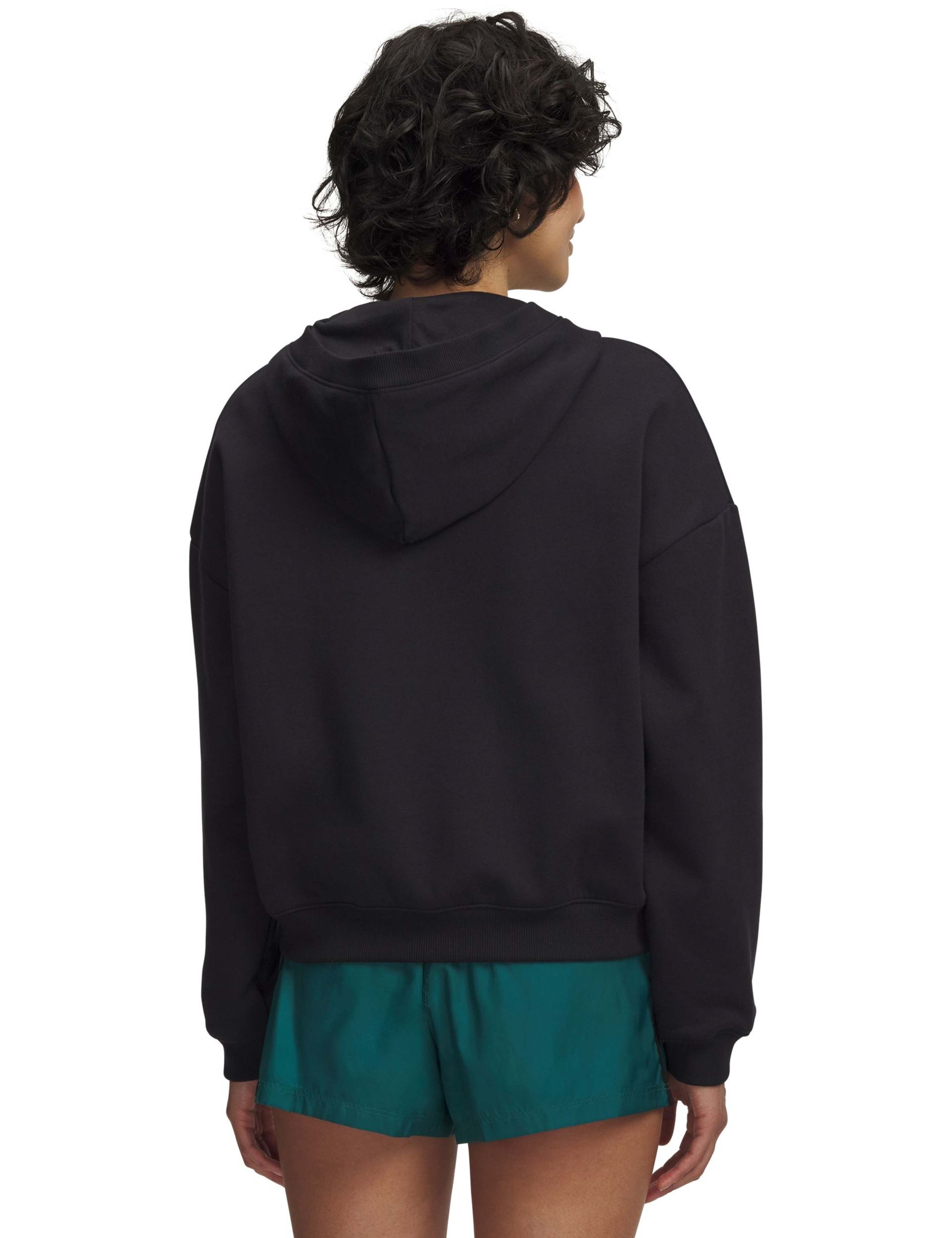 Icon Cotton Rich Fleece Half Zip Hoodie 3 of 3