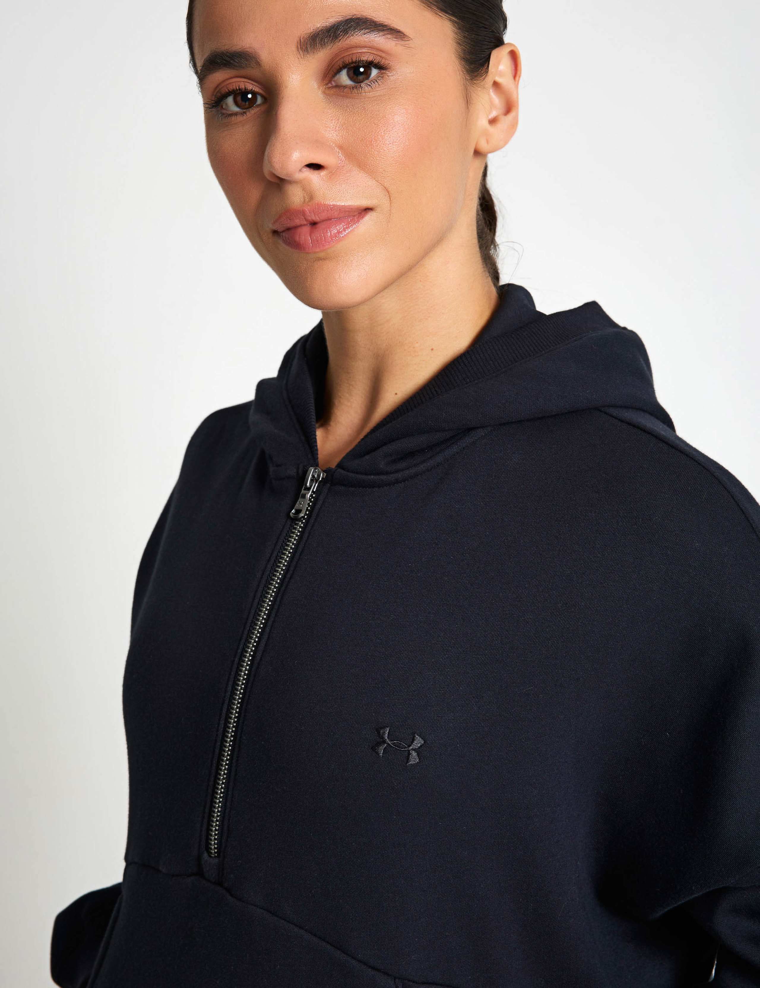 Icon Cotton Rich Fleece Half Zip Hoodie 5 of 6