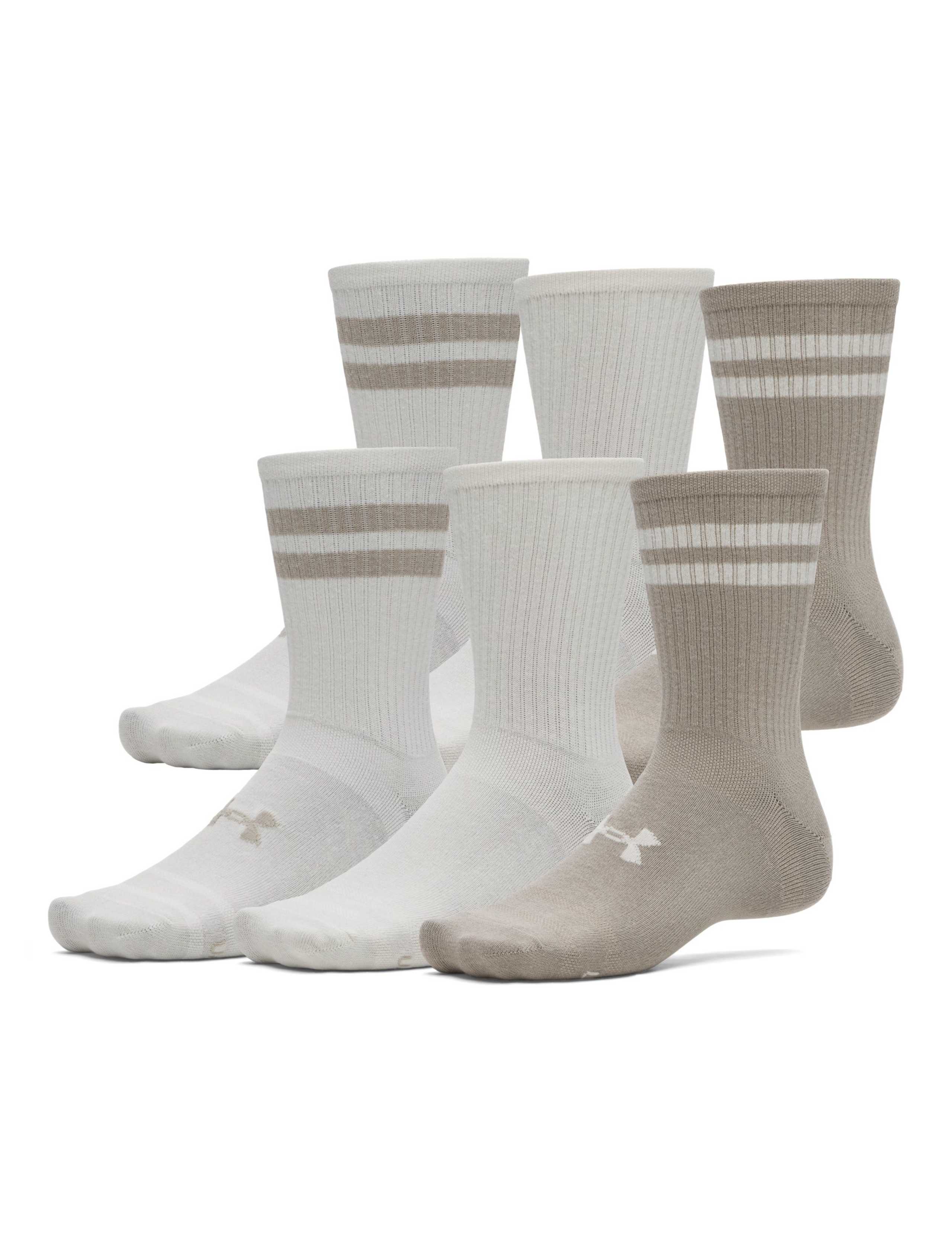 6 Pack Essential Ankle High Socks 1 of 3