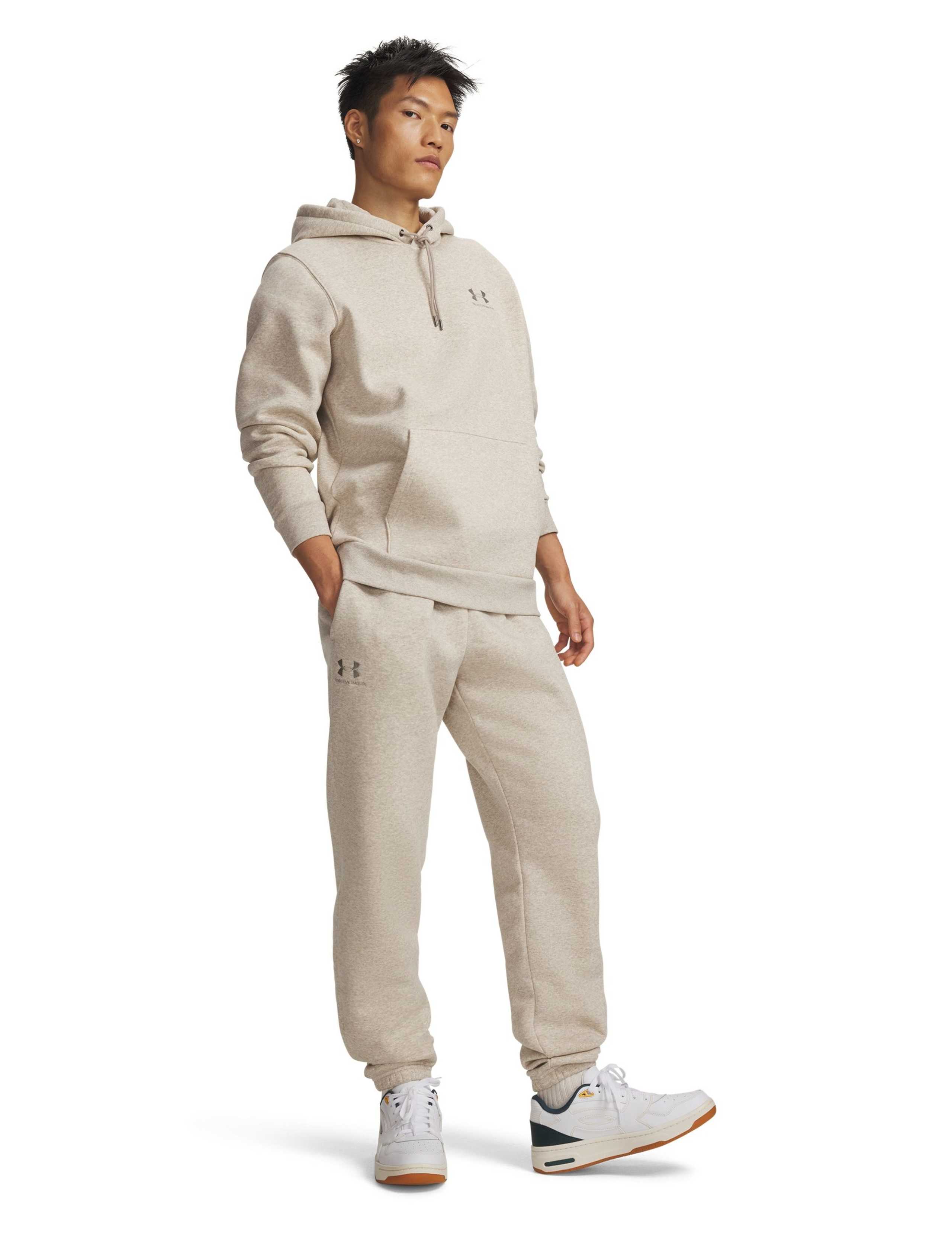 Icon Cotton Rich Fleece Joggers 3 of 4