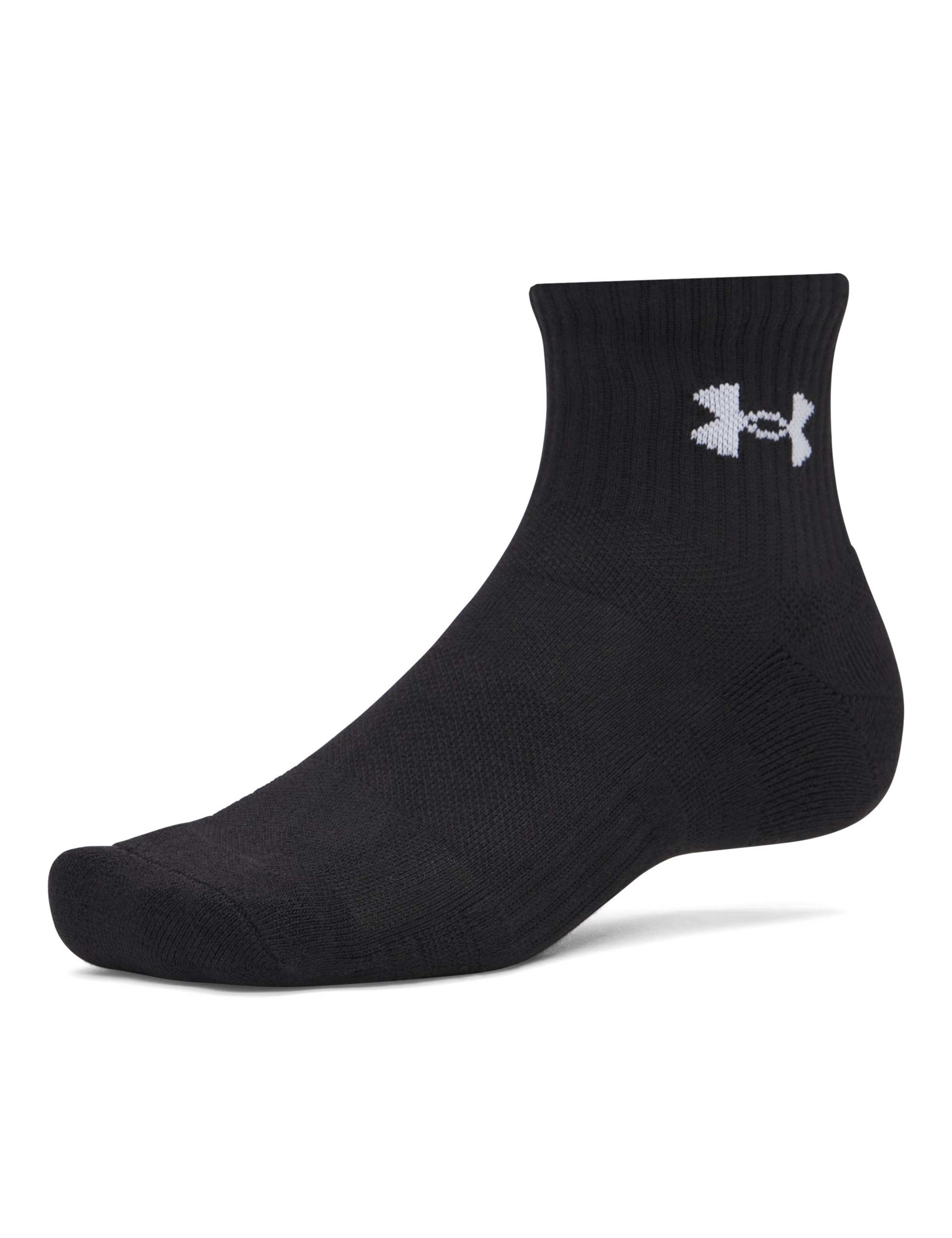 3 Pack Performance Quarter Sports Socks 2 of 3