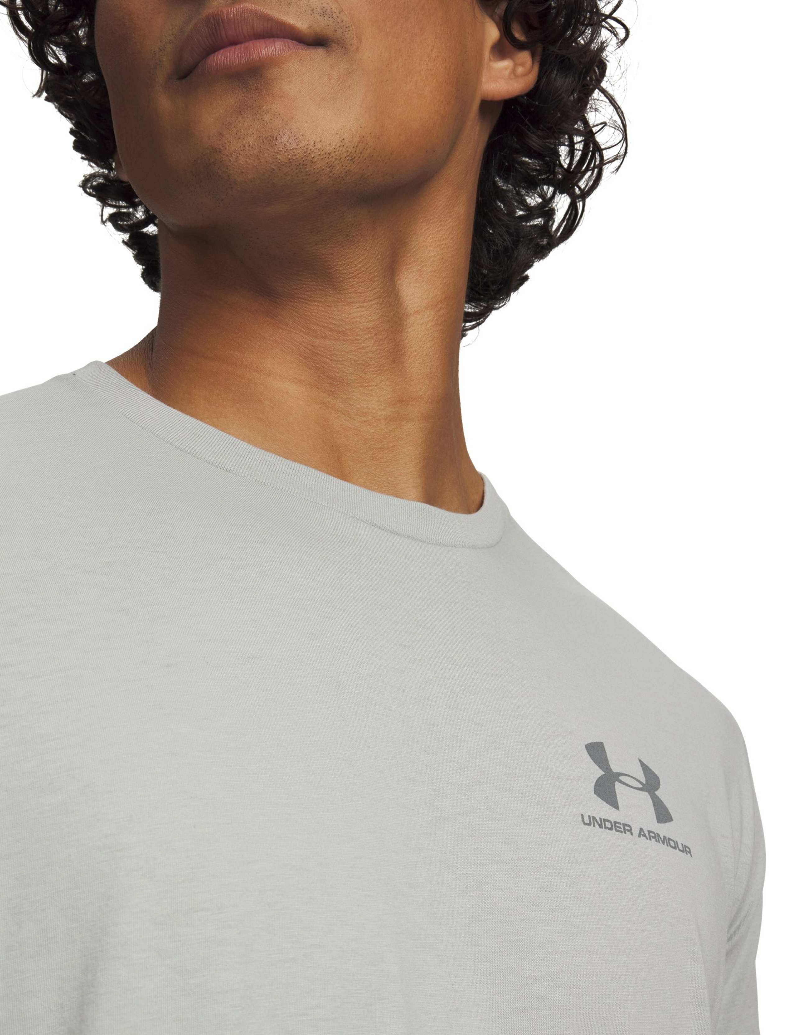 Sports Style Cotton Rich Crew Neck T-Shirt 3 of 3