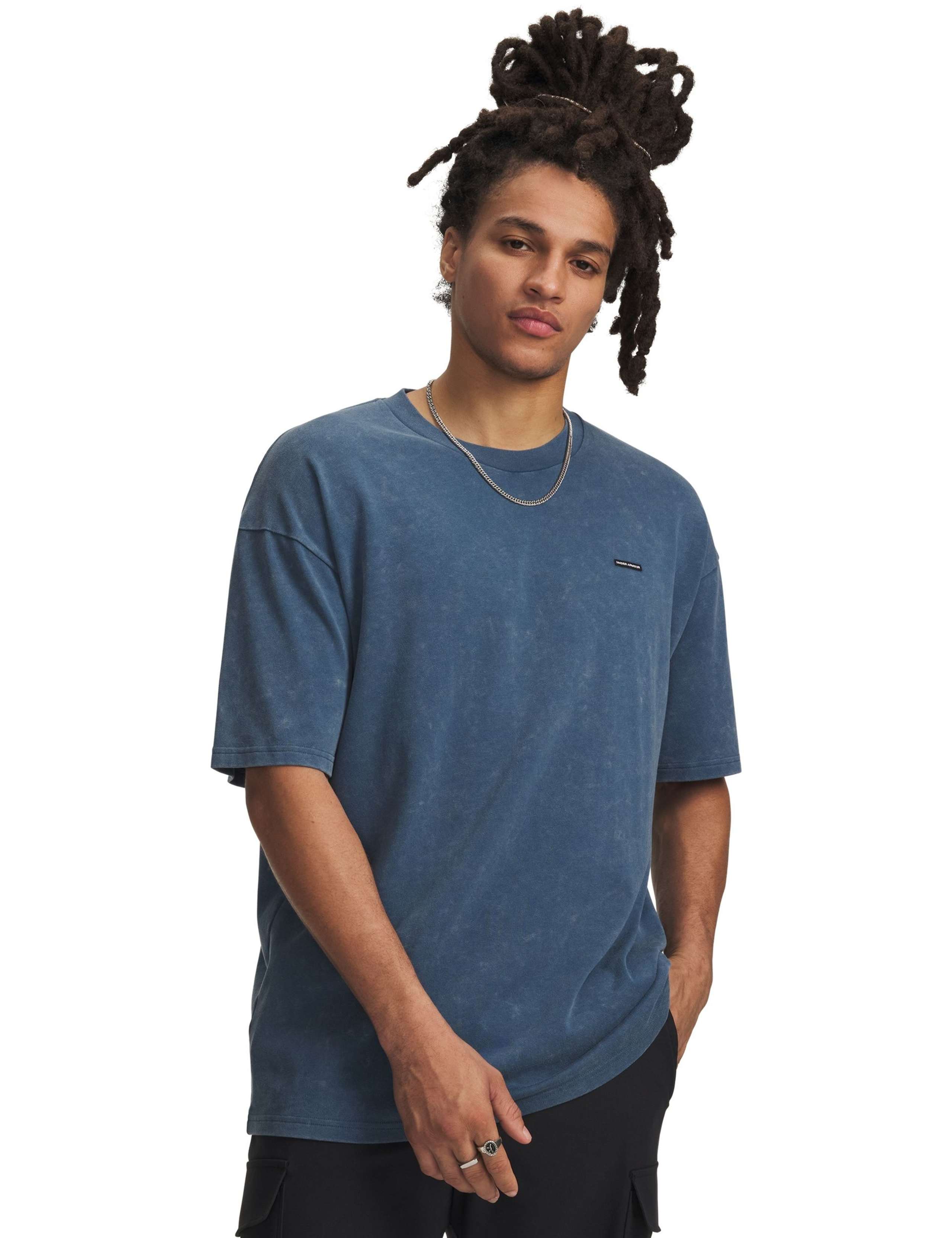 Heavyweight Logo Wash Cotton Rich T-Shirt 1 of 3