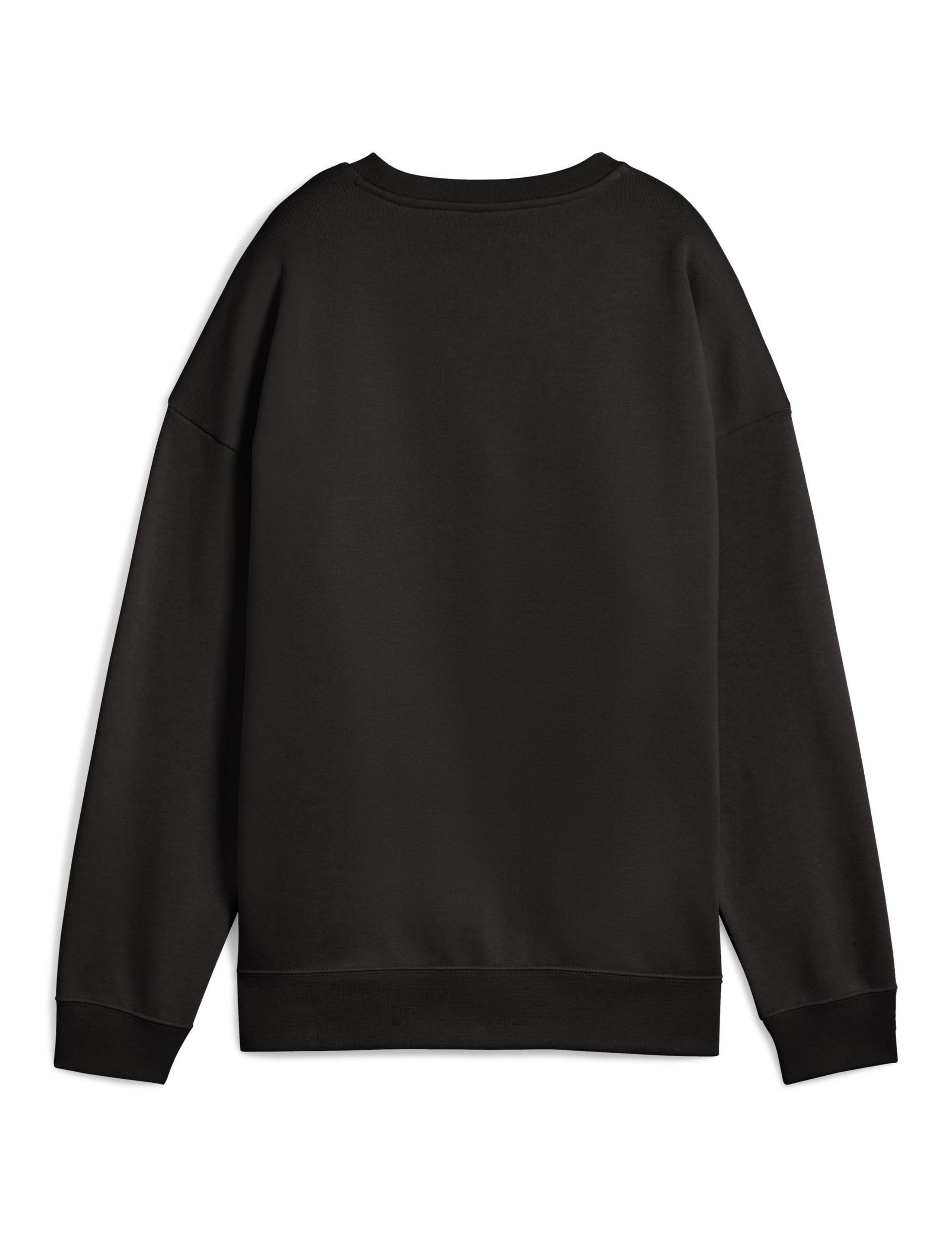 Cotton Rich Fleece Oversized Sweatshirt 7 of 7