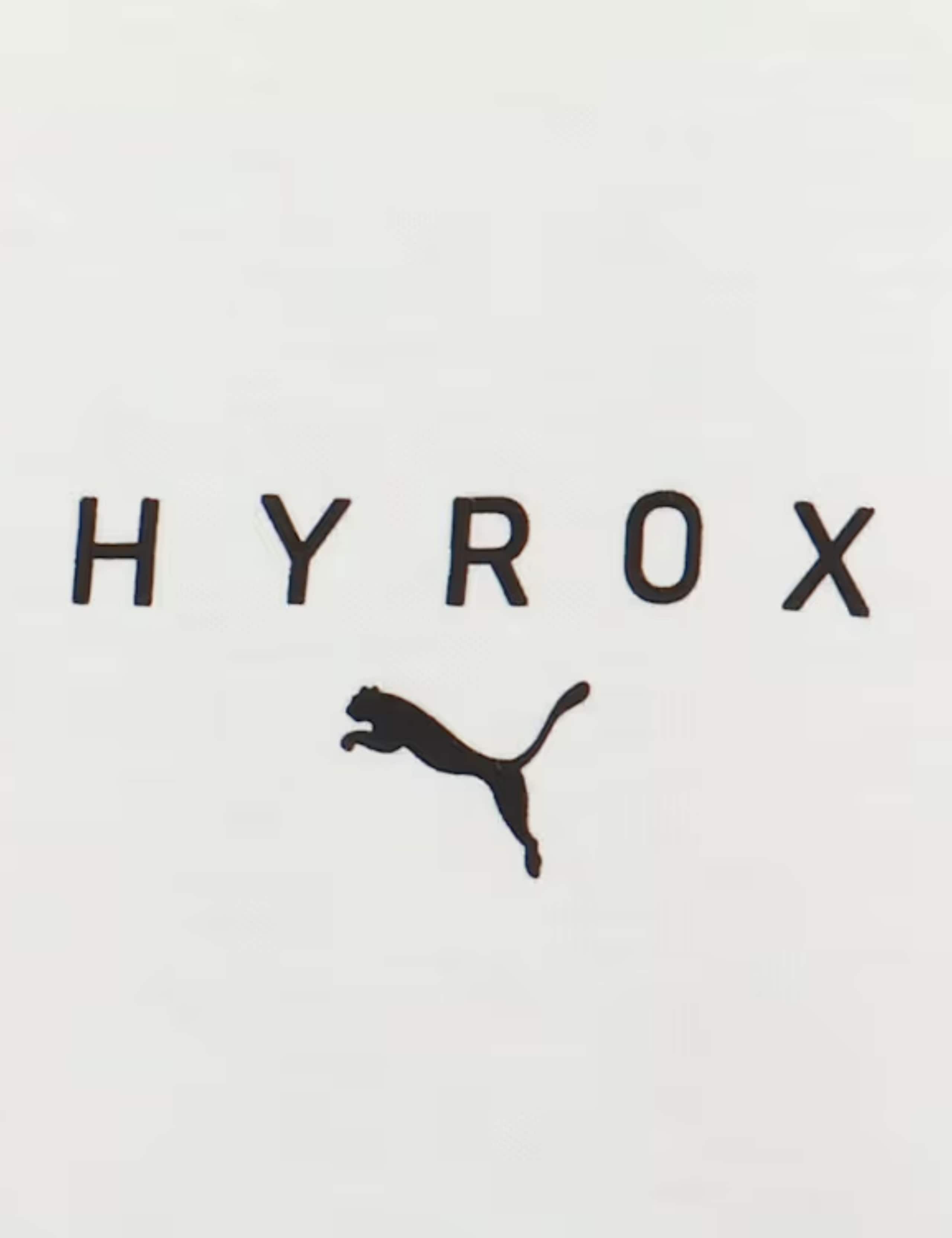 X Hyrox World Oversized Crop T-Shirt 5 of 6