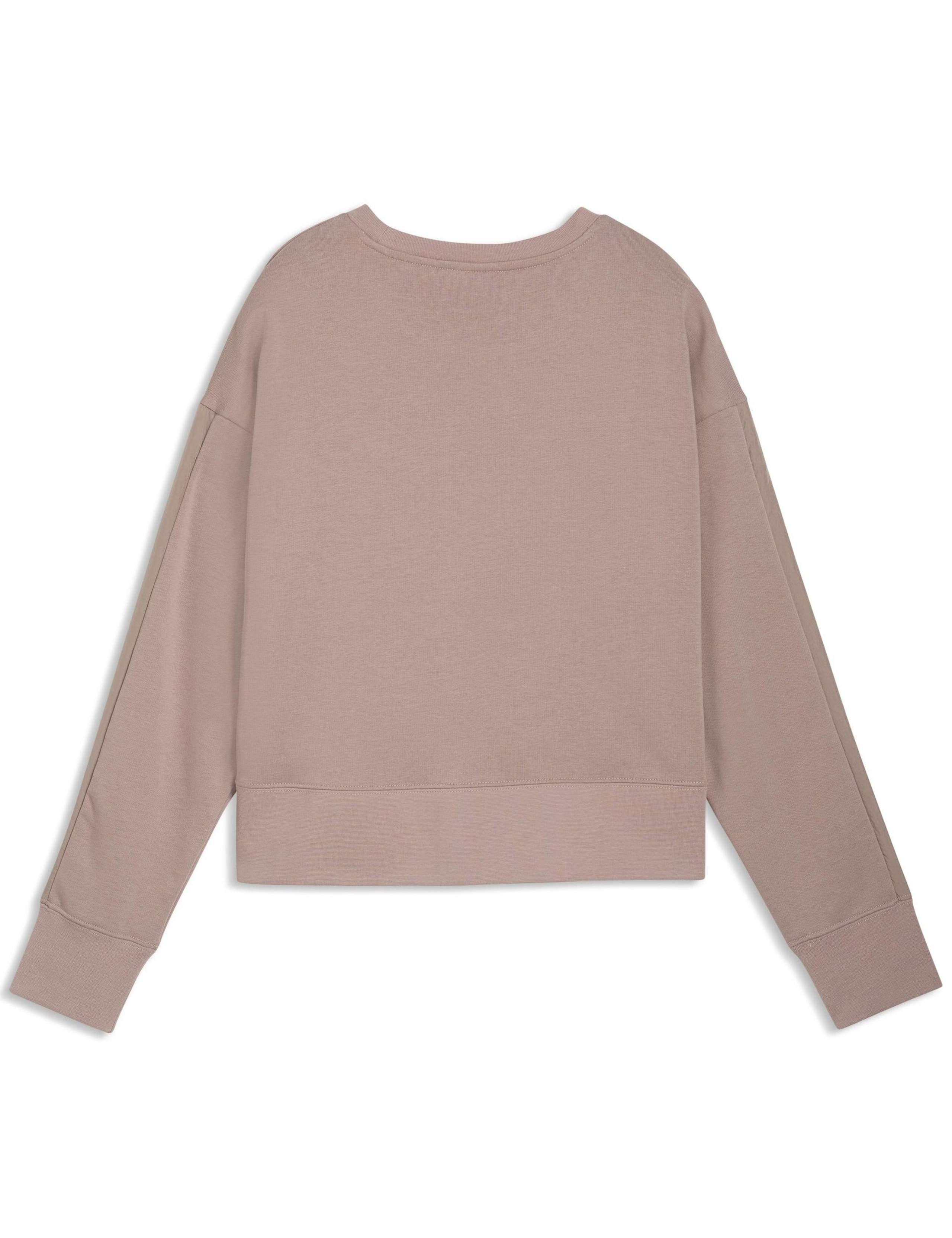 HER Cotton Rich Crew Neck Relaxed Sweatshirt 5 of 5