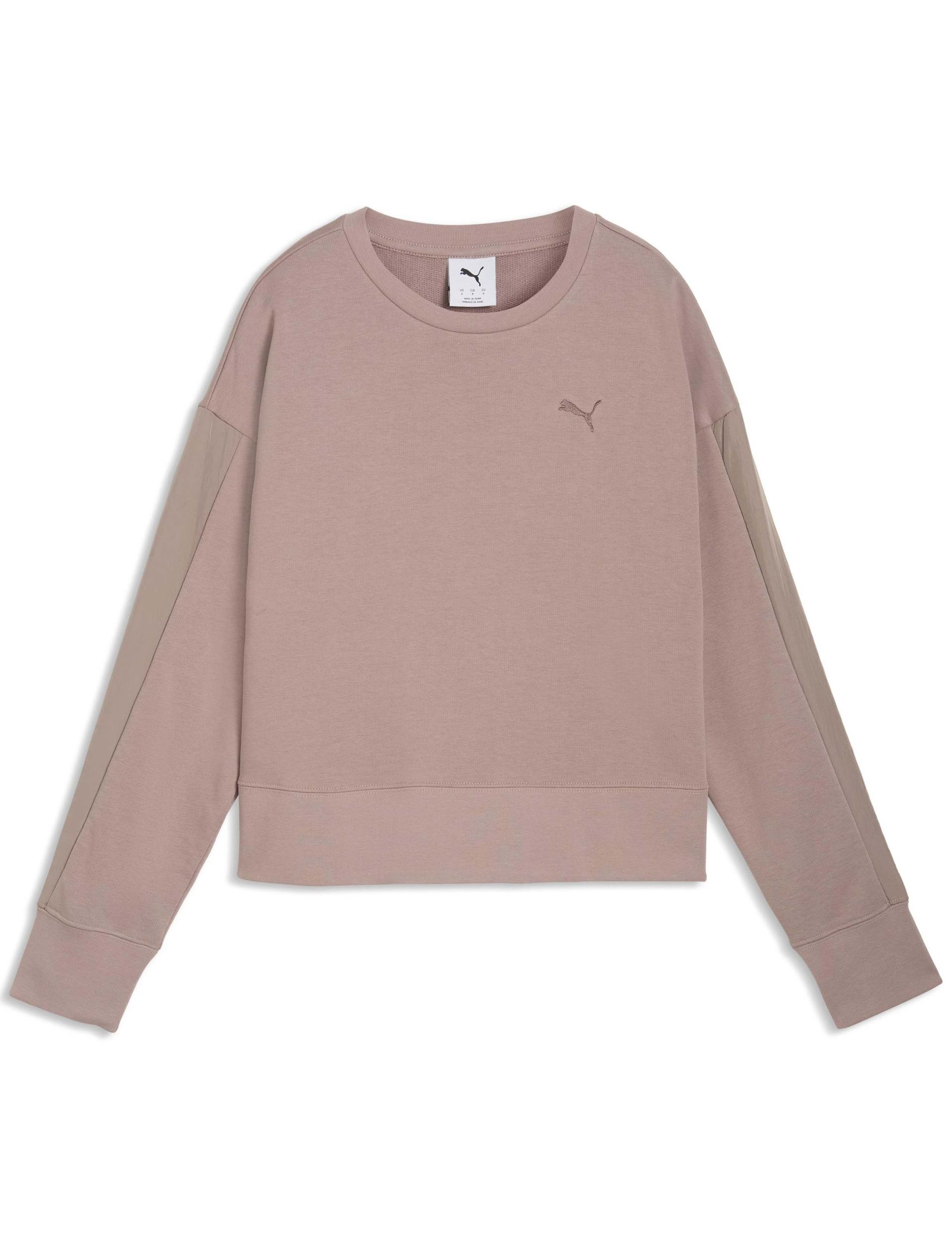 HER Cotton Rich Crew Neck Relaxed Sweatshirt 2 of 5