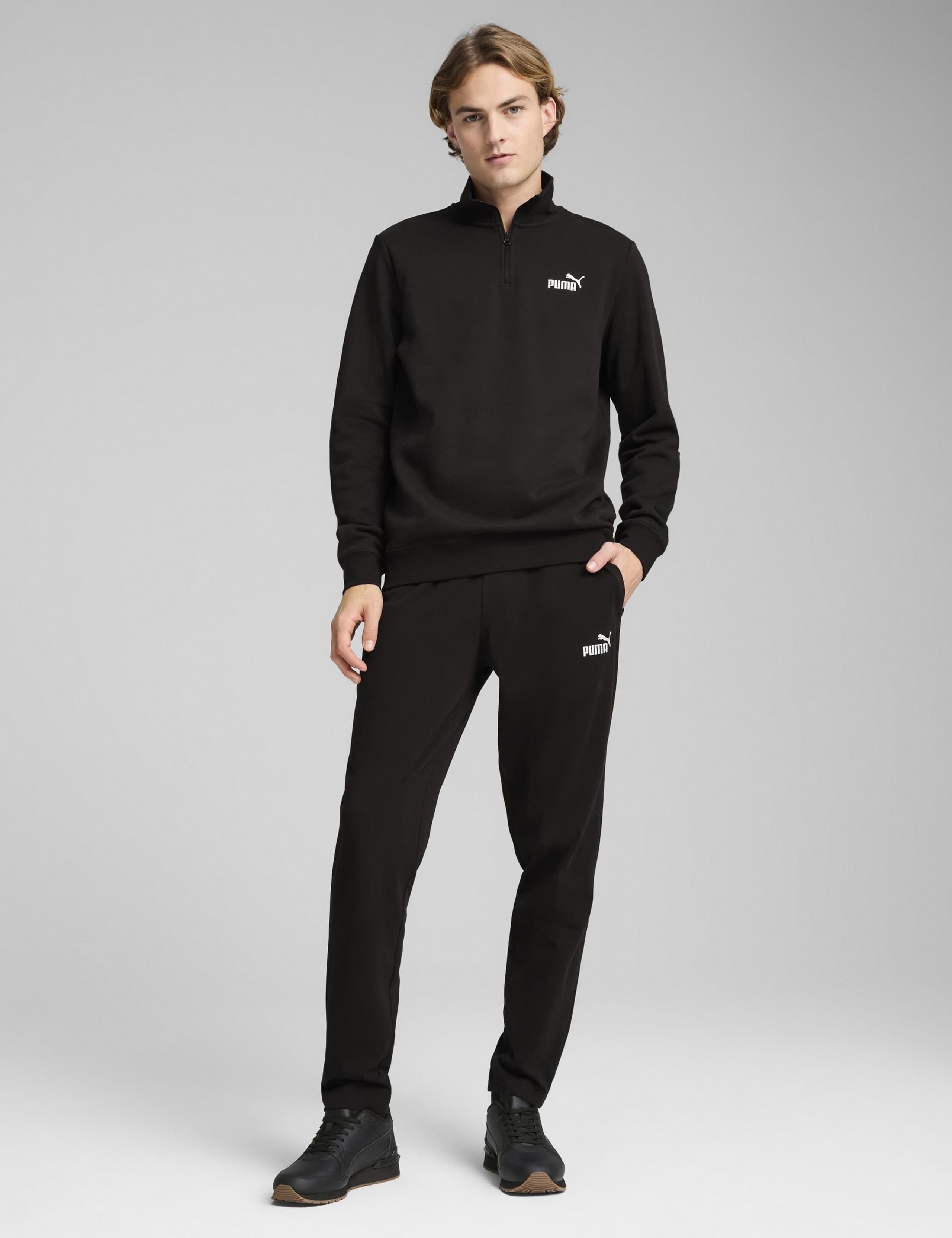 No.1 Logo Cotton Rich Half Zip Sweatshirt 4 of 5