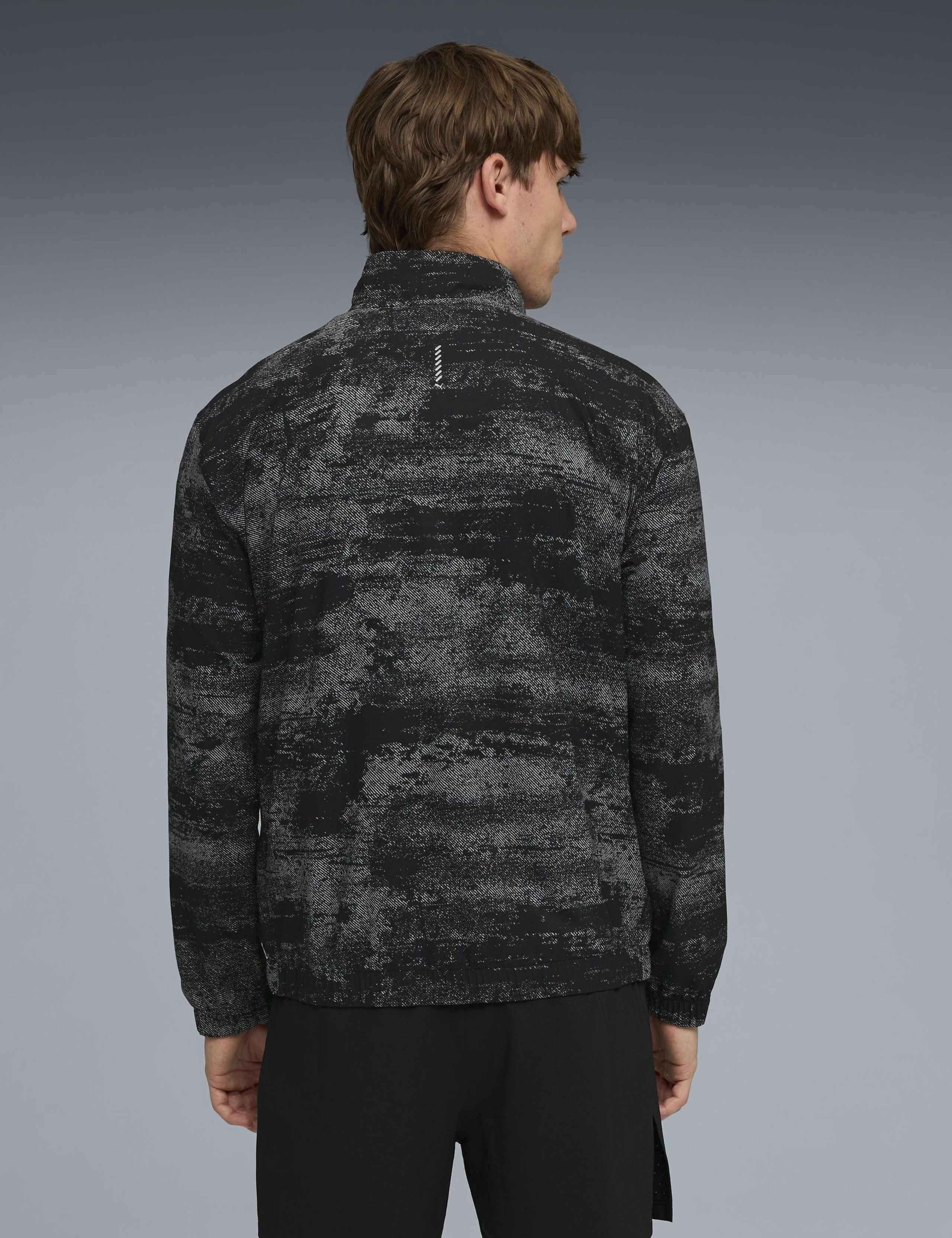 Run Velocity Graphic Print Sports Jacket 3 of 6