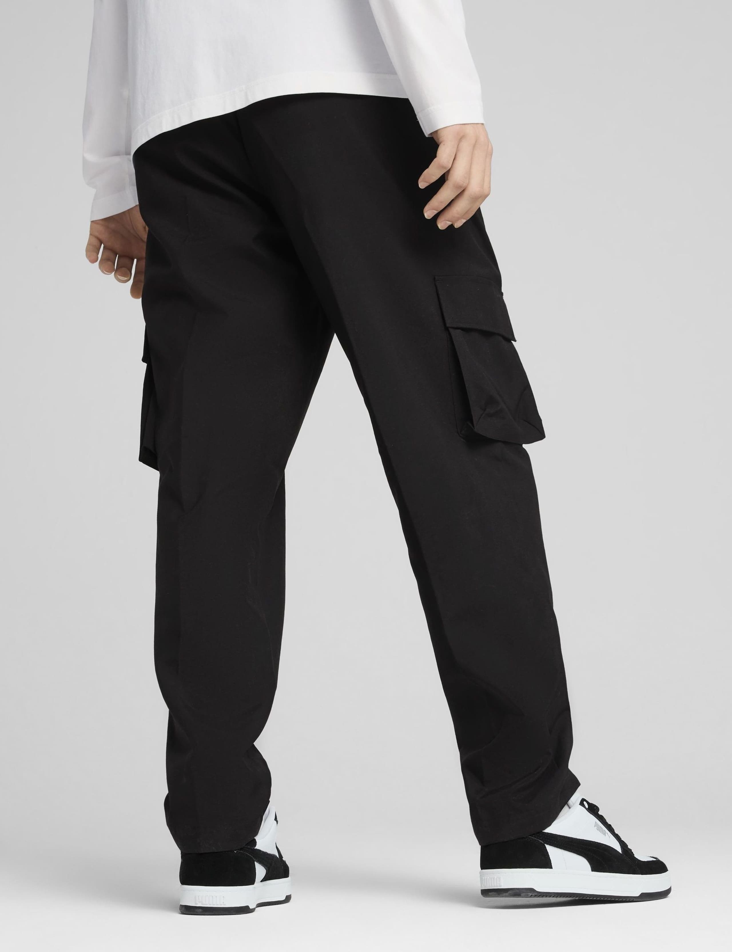 Essentials No.1 Logo Woven Cargo Joggers 3 of 5