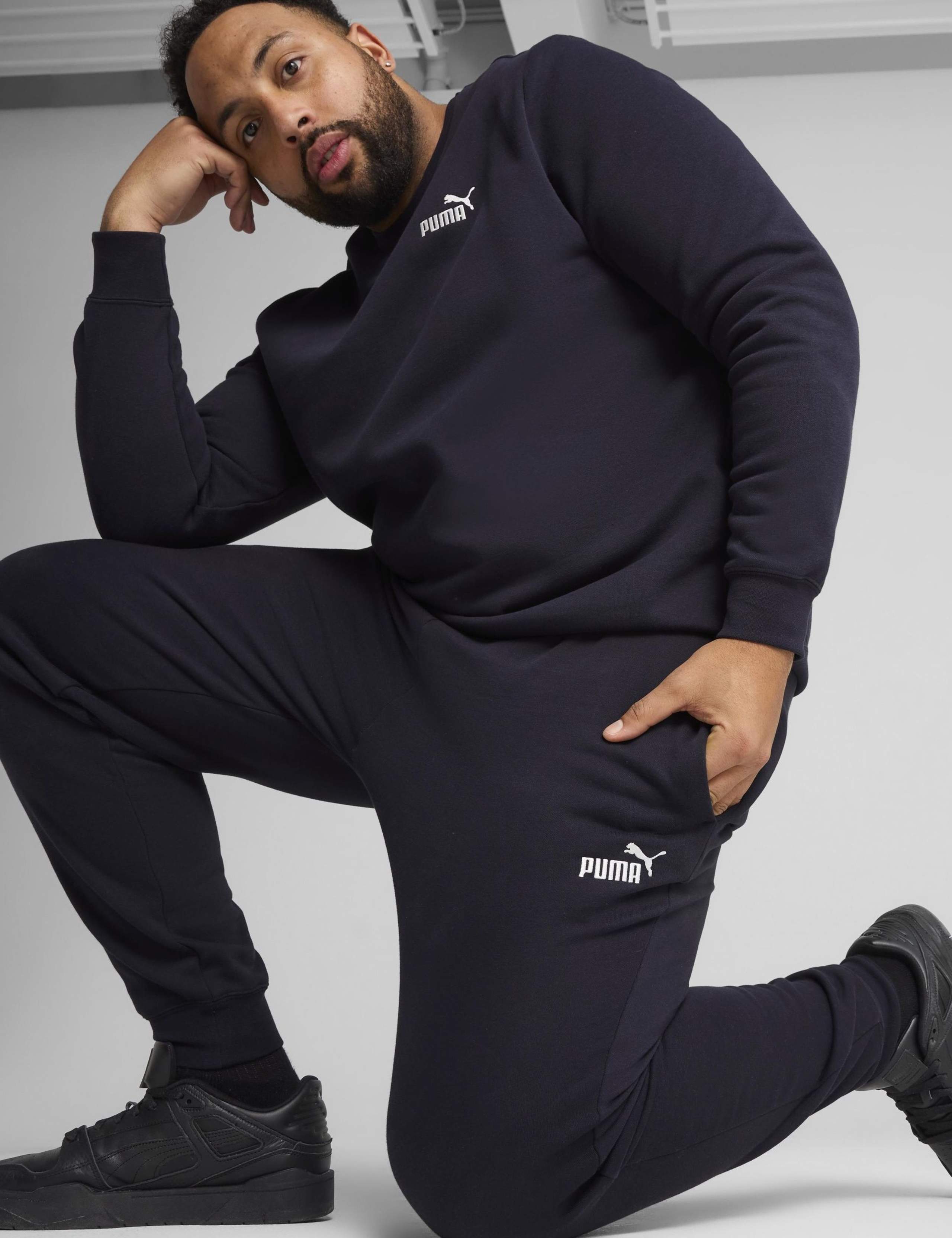 Essentials No.1 Logo Cotton Rich Training Joggers 4 of 7