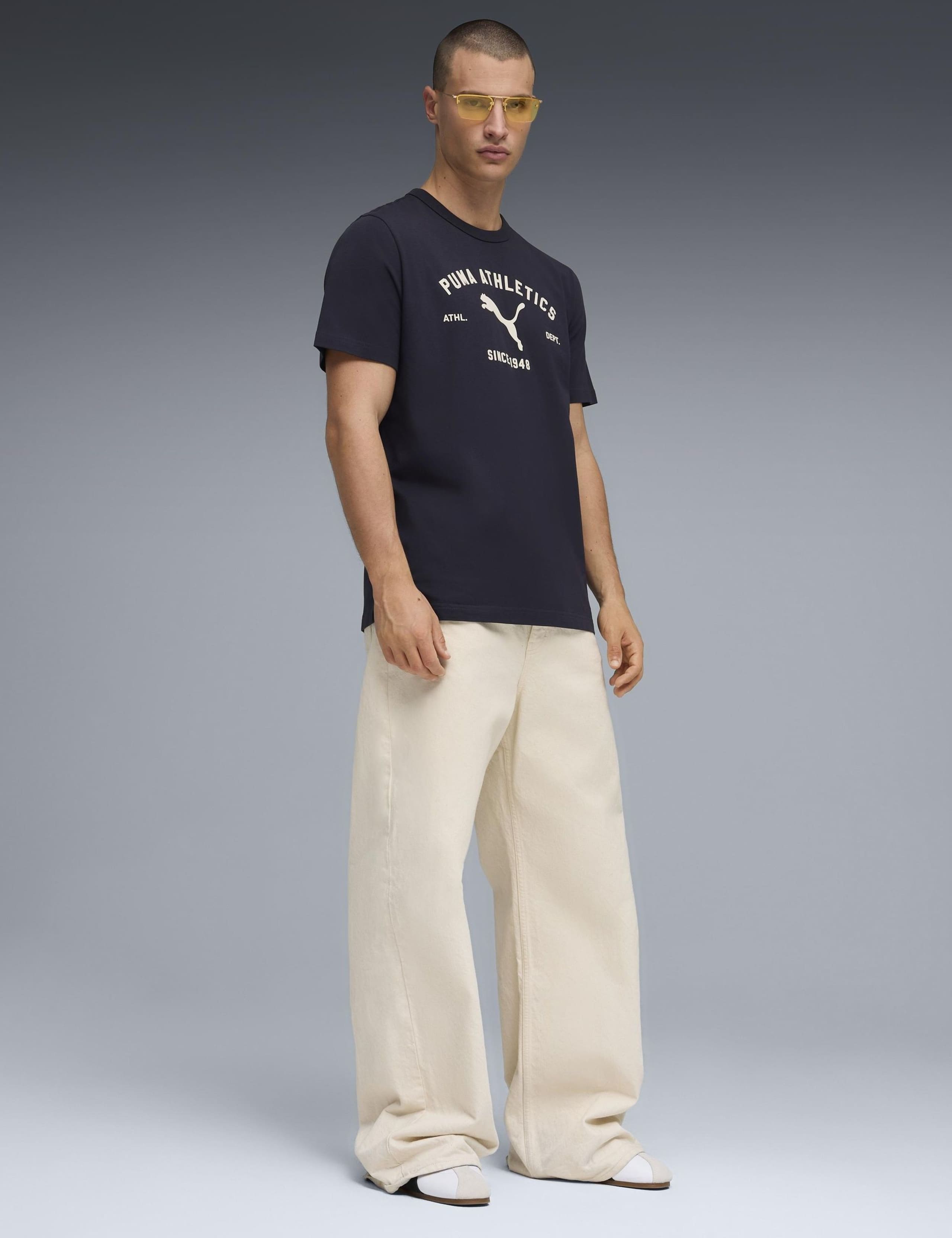 Class Pure Cotton Crew Neck Graphic T-Shirt 3 of 5