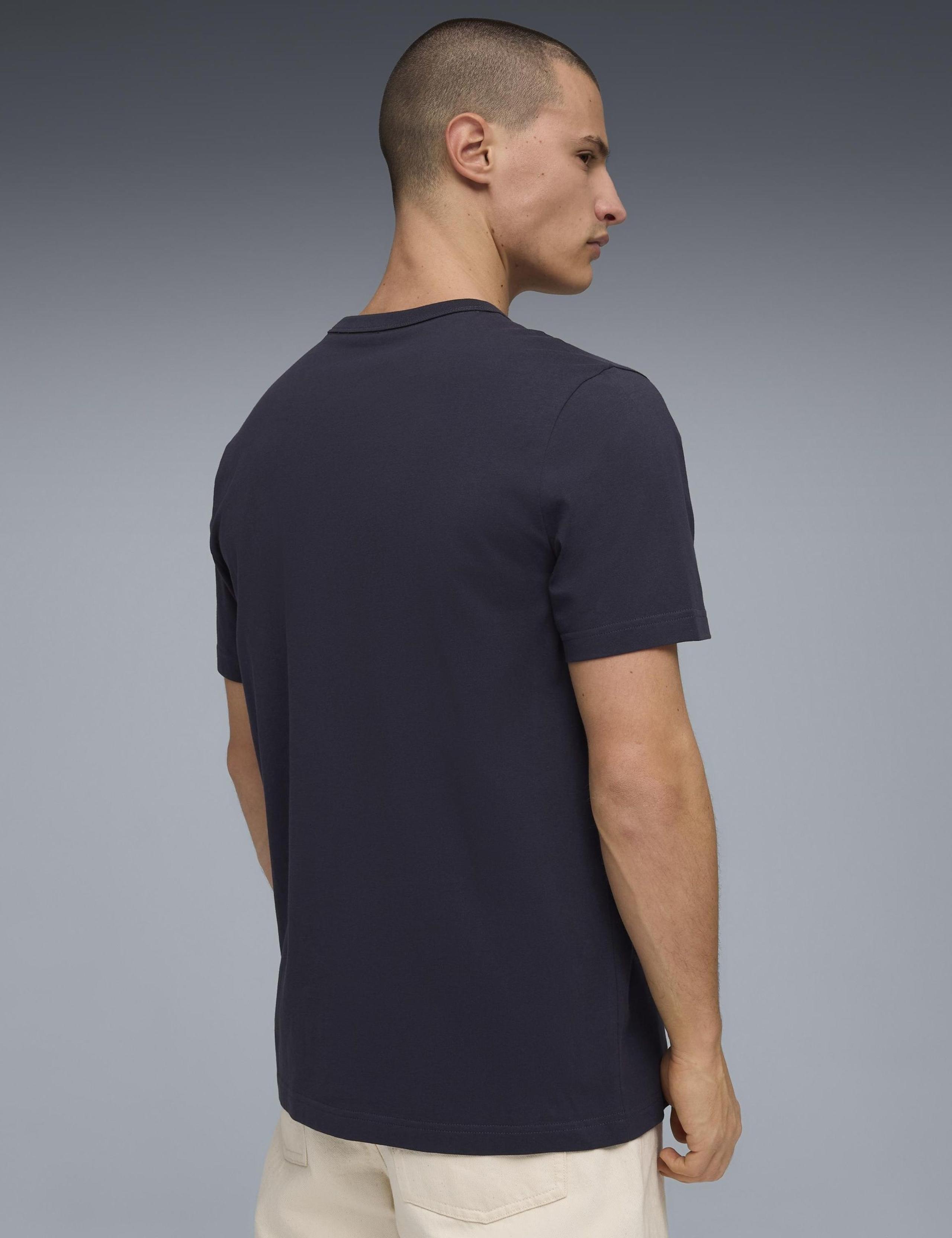 Class Pure Cotton Crew Neck Graphic T-Shirt 4 of 5