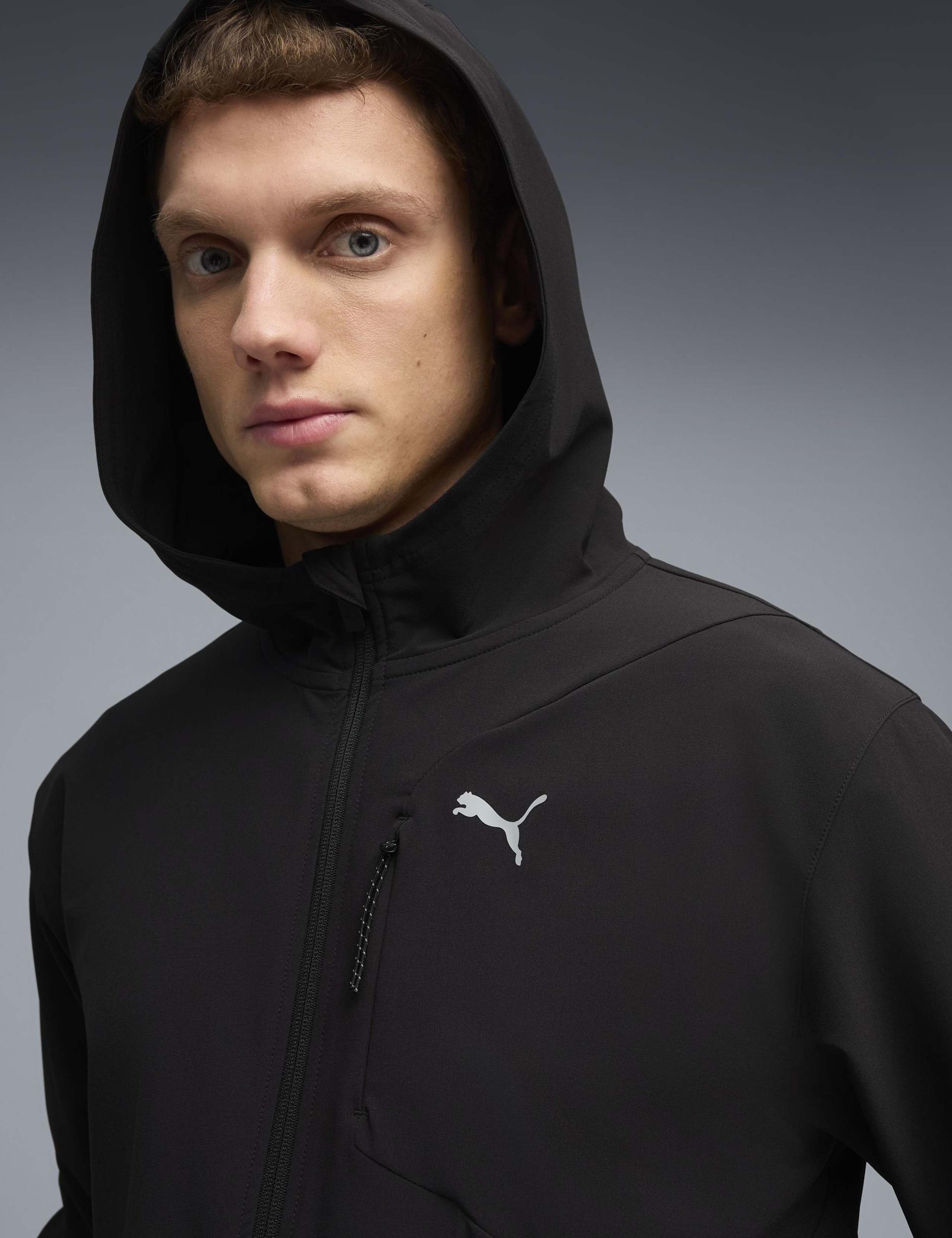 Woven Hooded Sports Jacket with Stretch 5 of 7