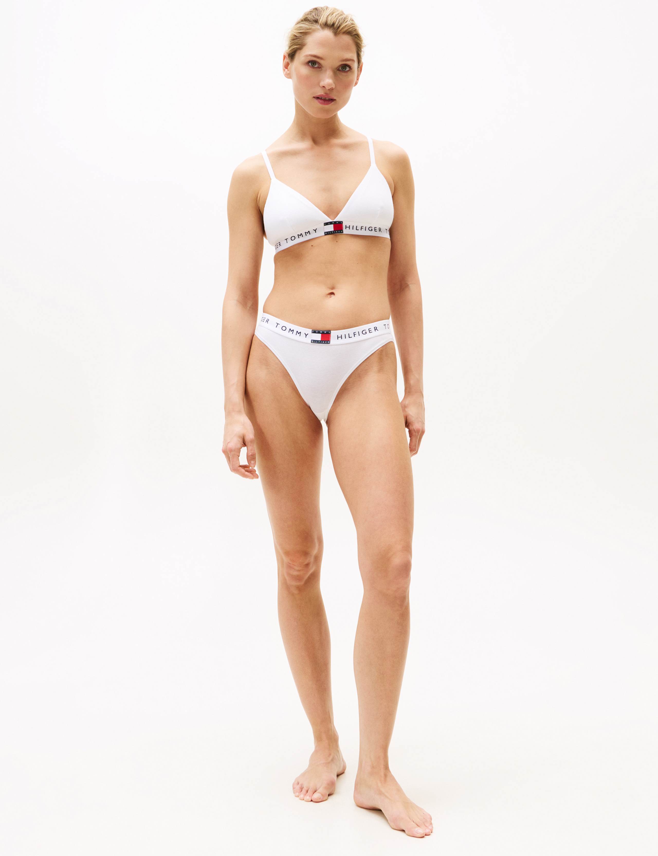 Heritage Cotton Rich Flag Logo Bralette 3 of 5