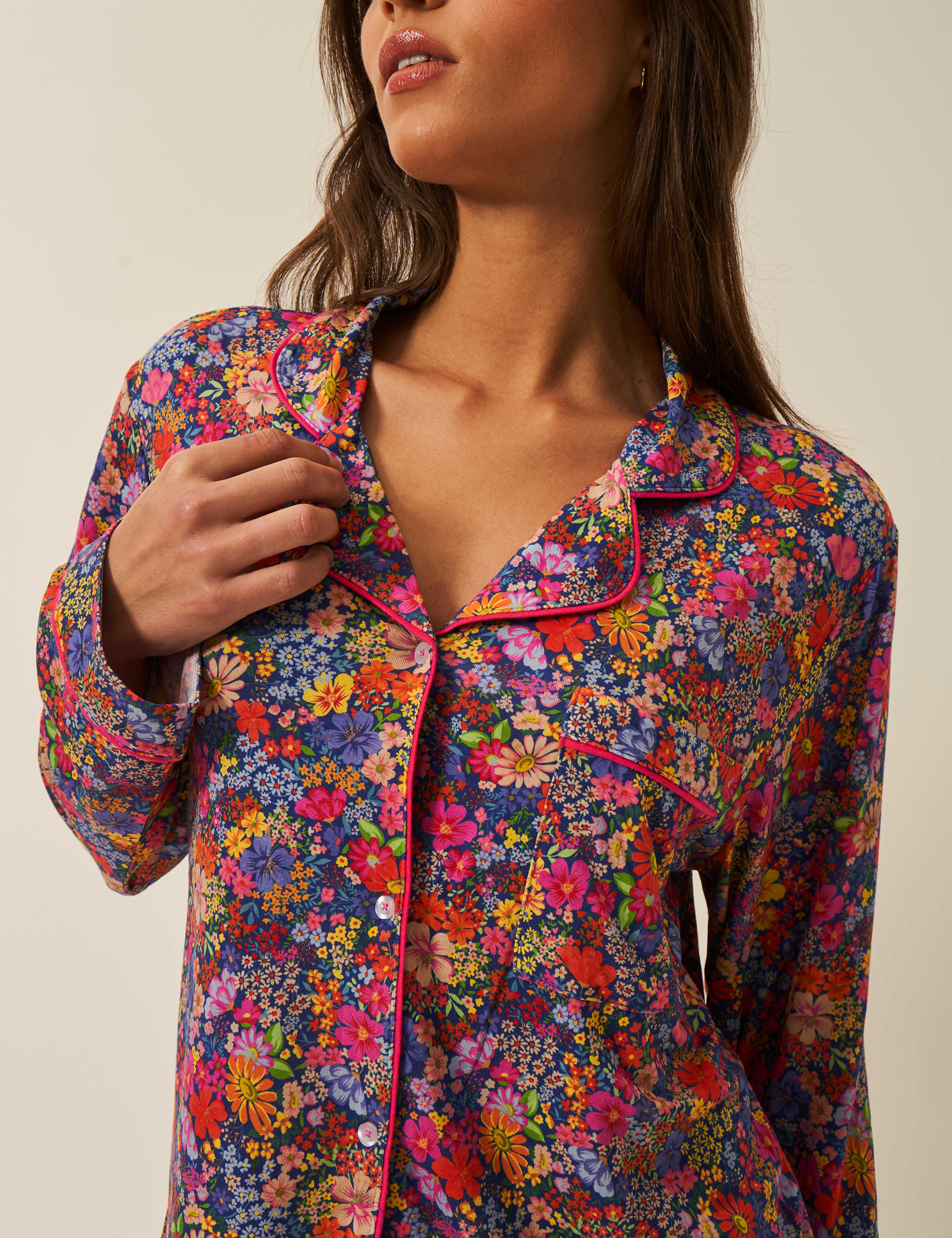 Full Bloom Modal Rich Pyjama Set 4 of 5