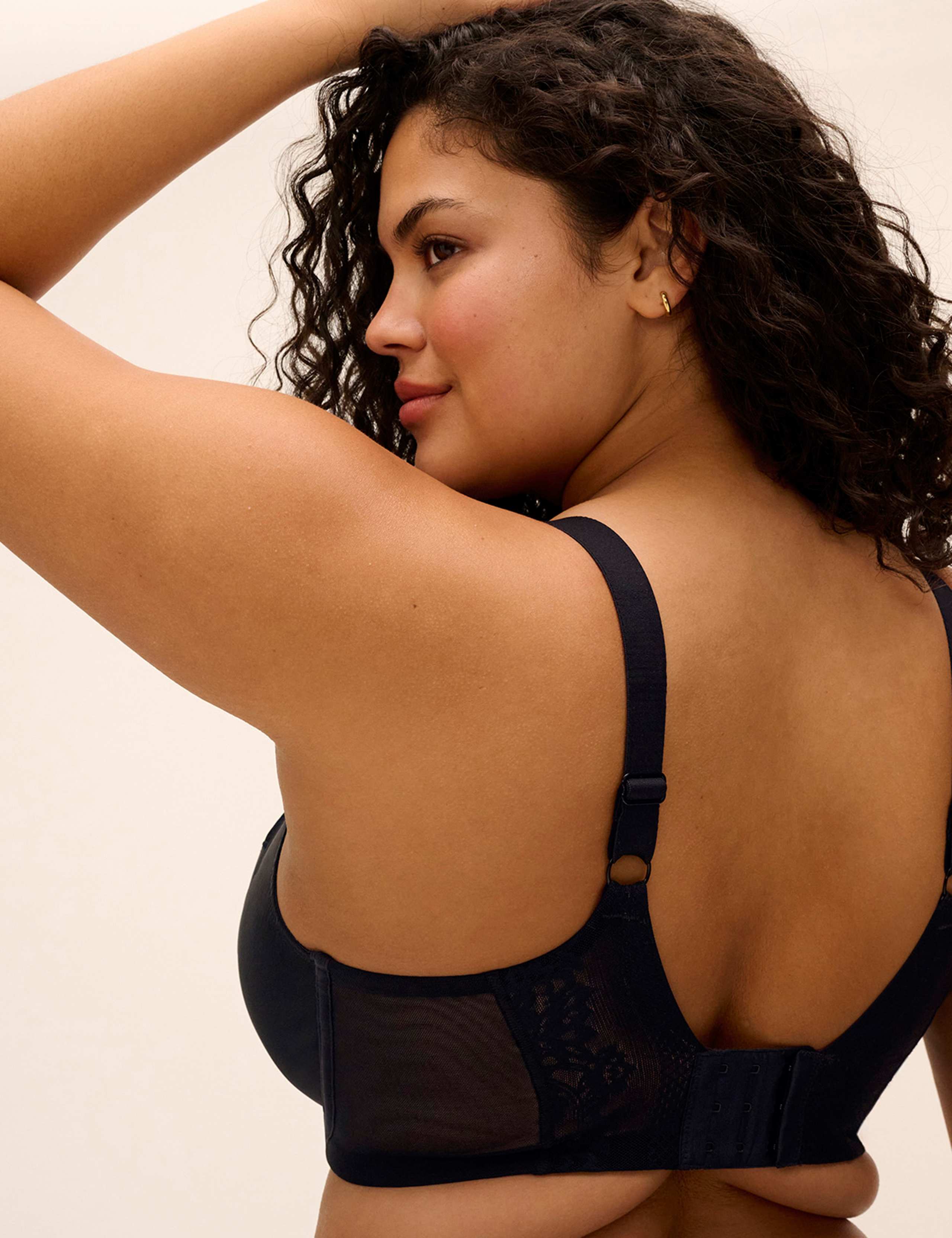 Nerina Mesh Lace Wired Plunge Bra (DD-JJ) 5 of 5