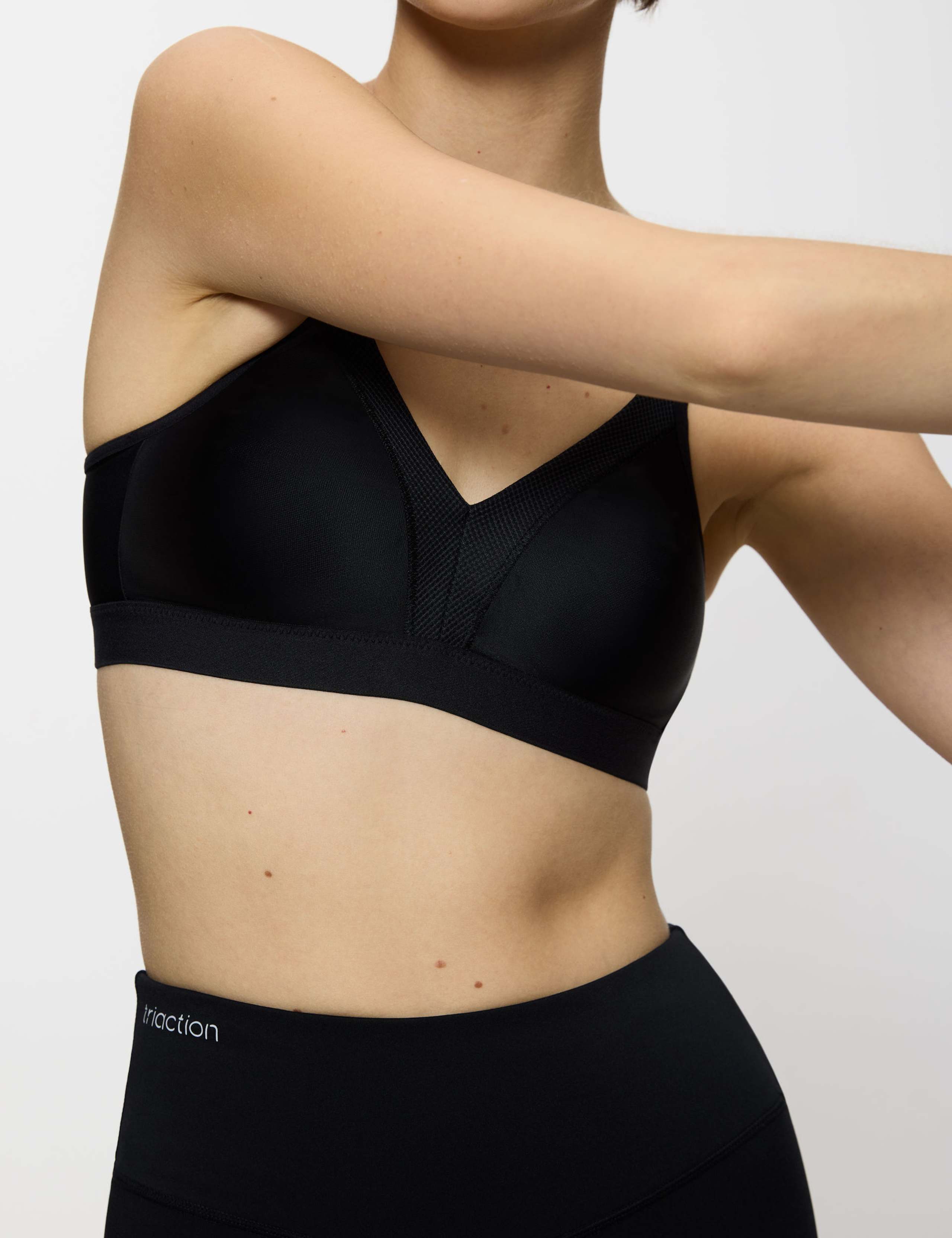 Triaction Wellness Non Wired Non-Padded Dynamic Sports Bra 4 of 5