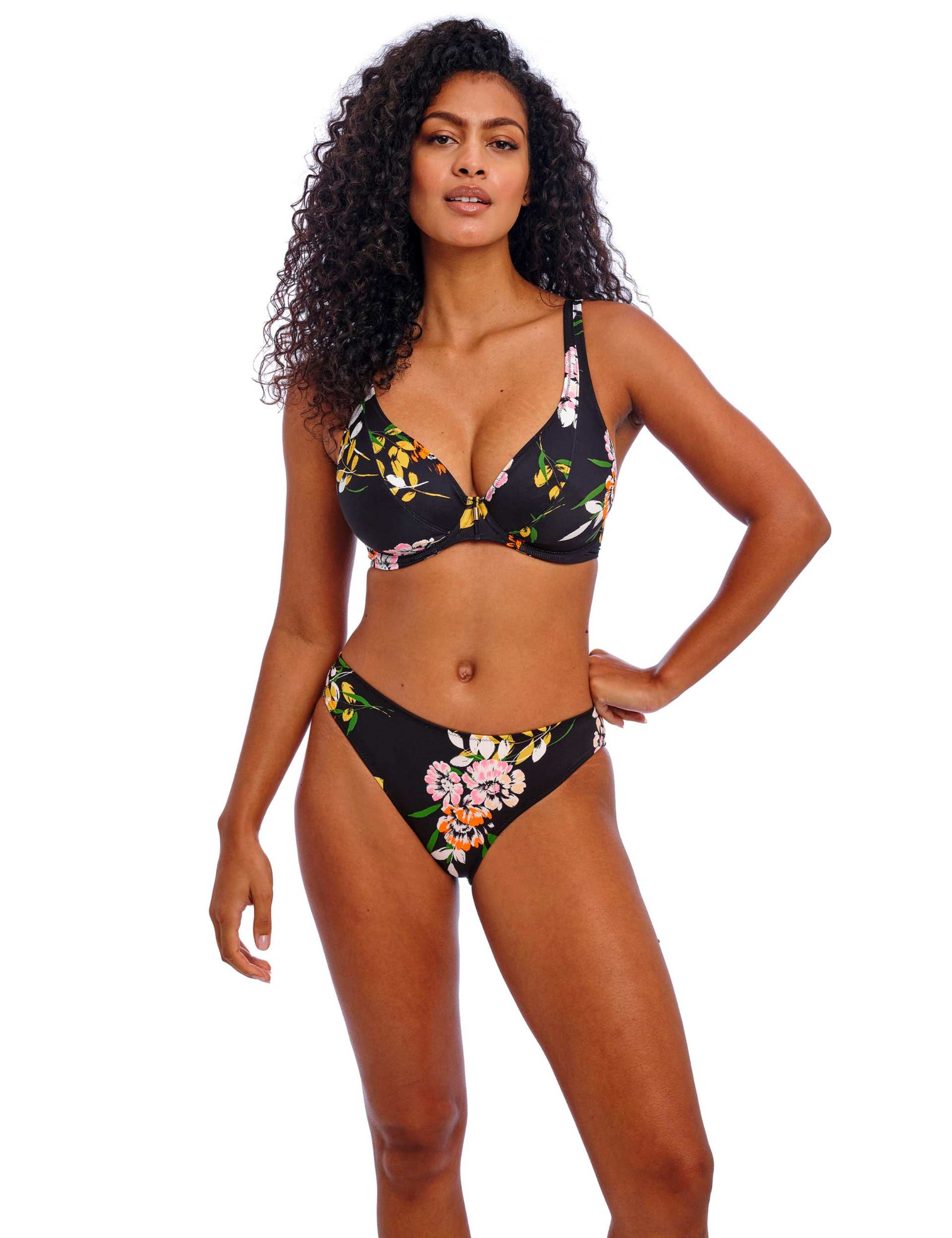 Twilight Soul Floral Wired Plunge Bikini Top 6 of 6