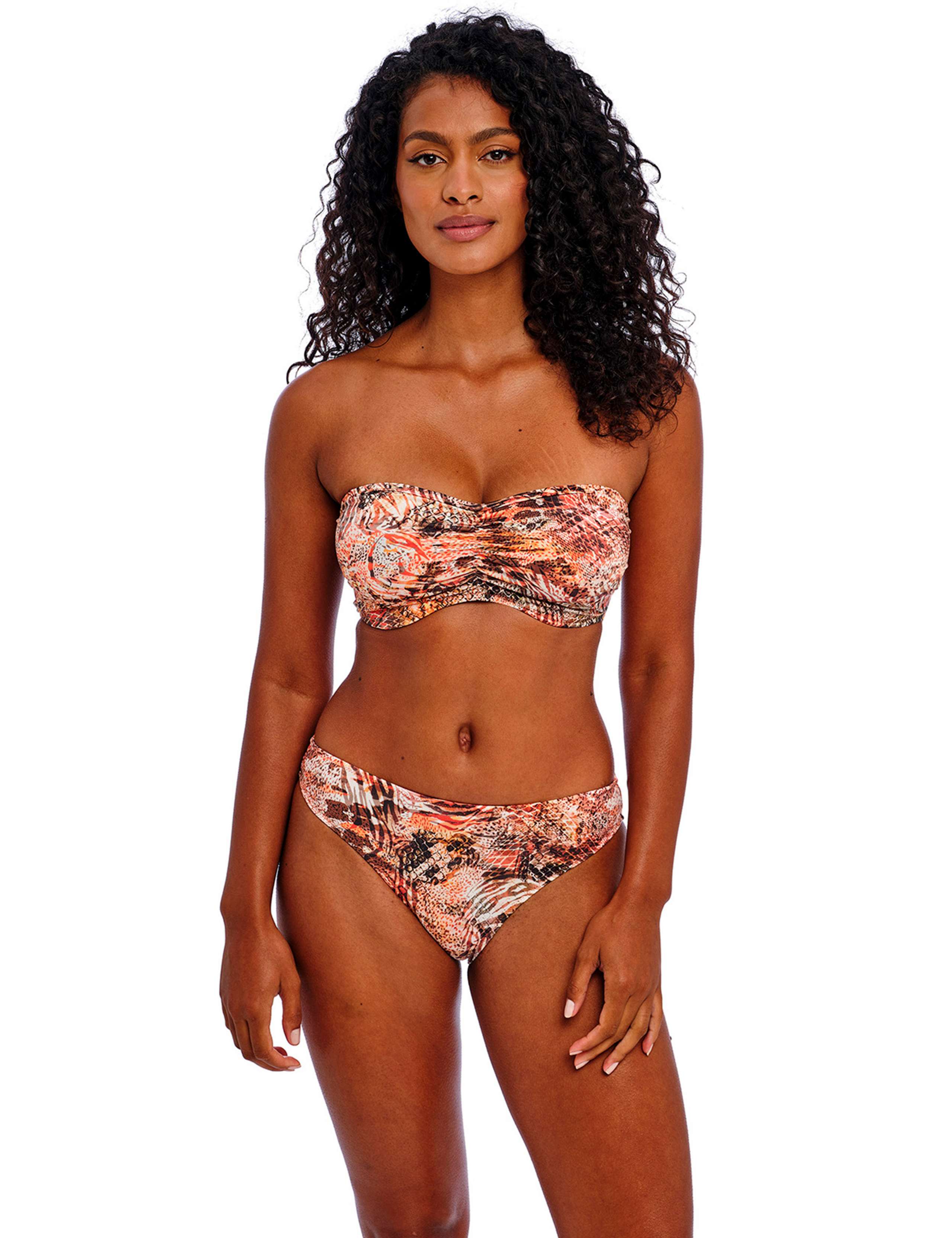 Desert Cat Wired Bandeau Bikini Top 10 of 10
