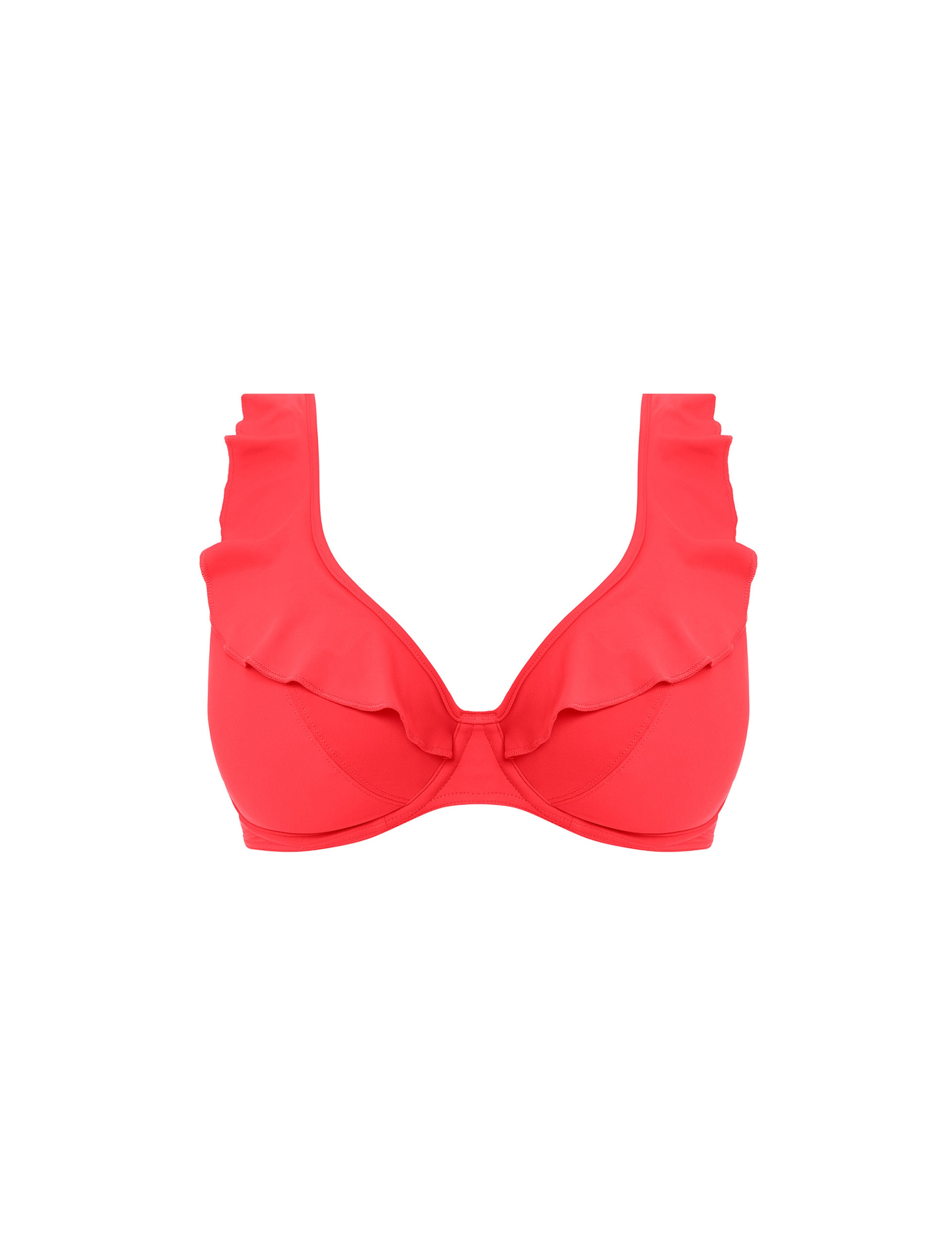 Jewel Cove Wired High Apex Plunge Bikini Top 2 of 5