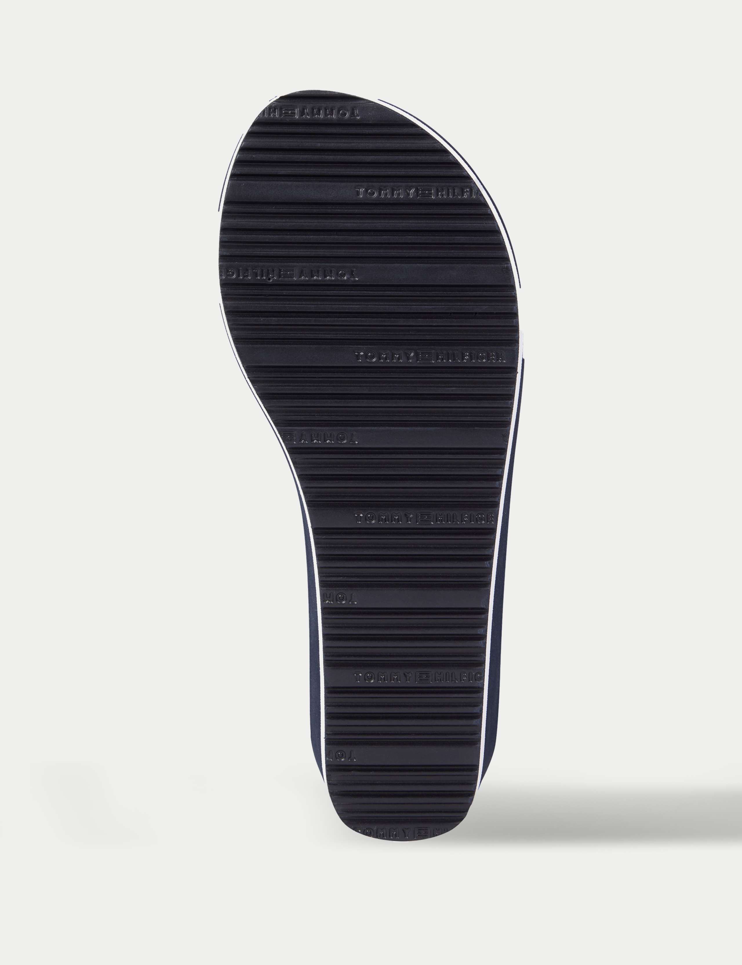 Corporate Striped Wedge Toe Thong Sandals 4 of 4