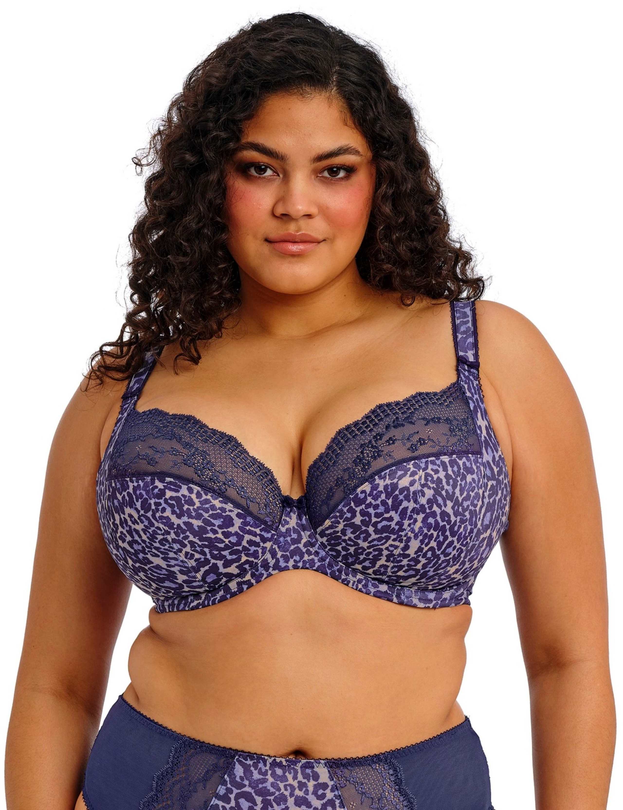 Lucie Floral Wired Plunge Bra DD-JJ 4 of 5