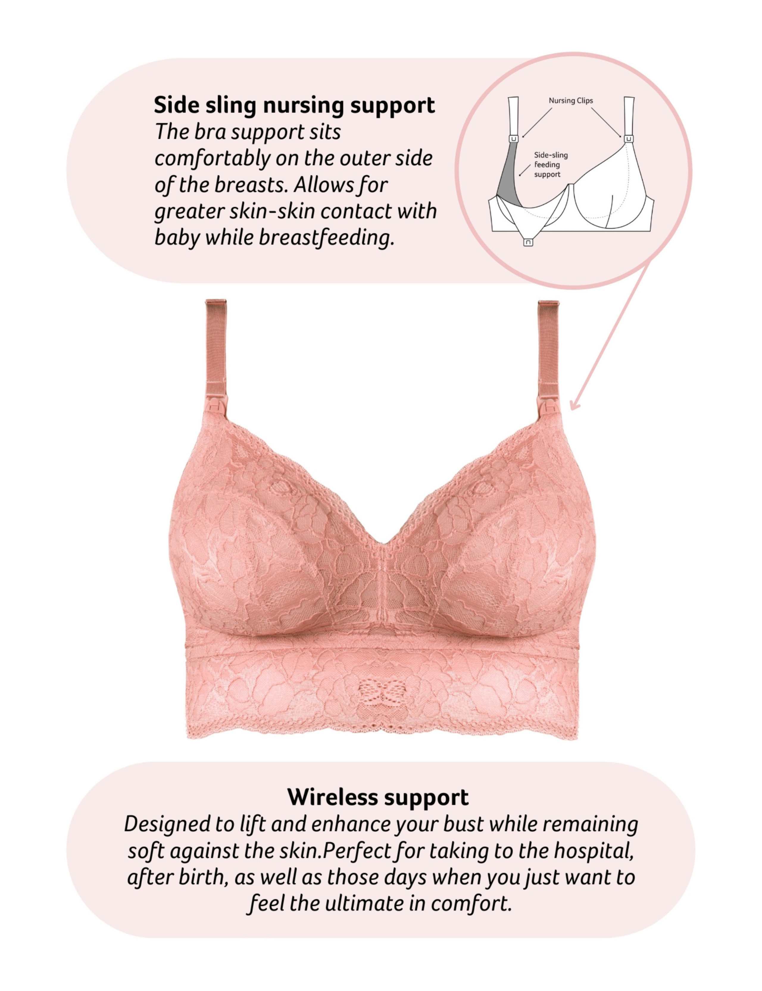 Heroine Lace Nursing Bralette 2 of 6