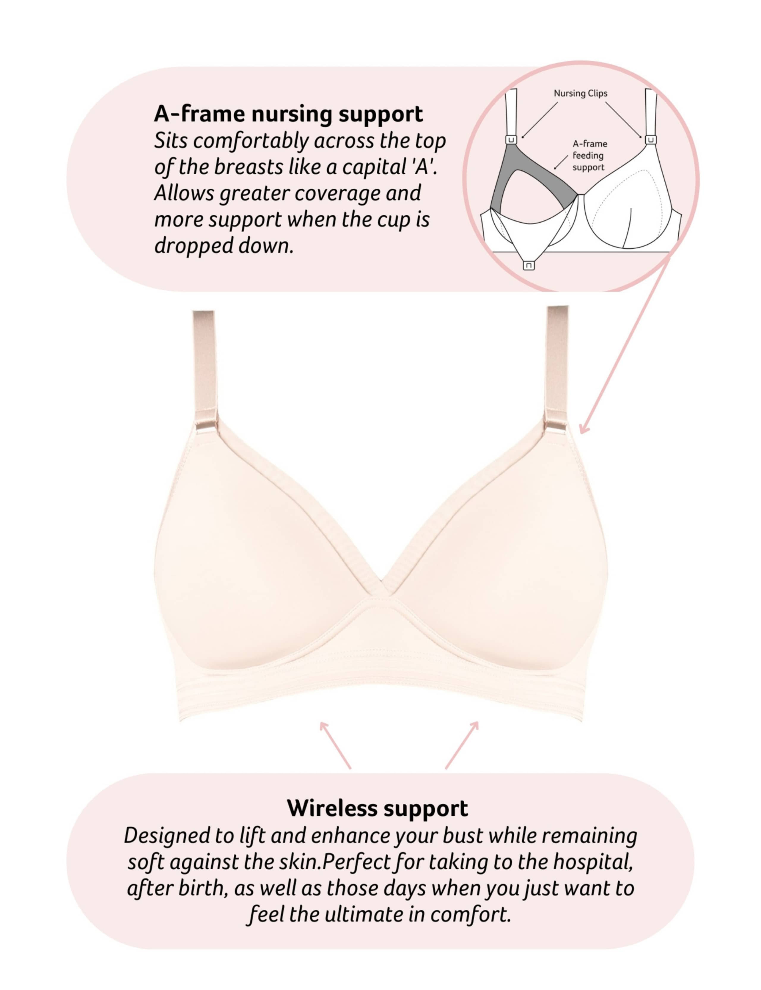 Ambition T-Shirt Nursing Bra 2 of 8