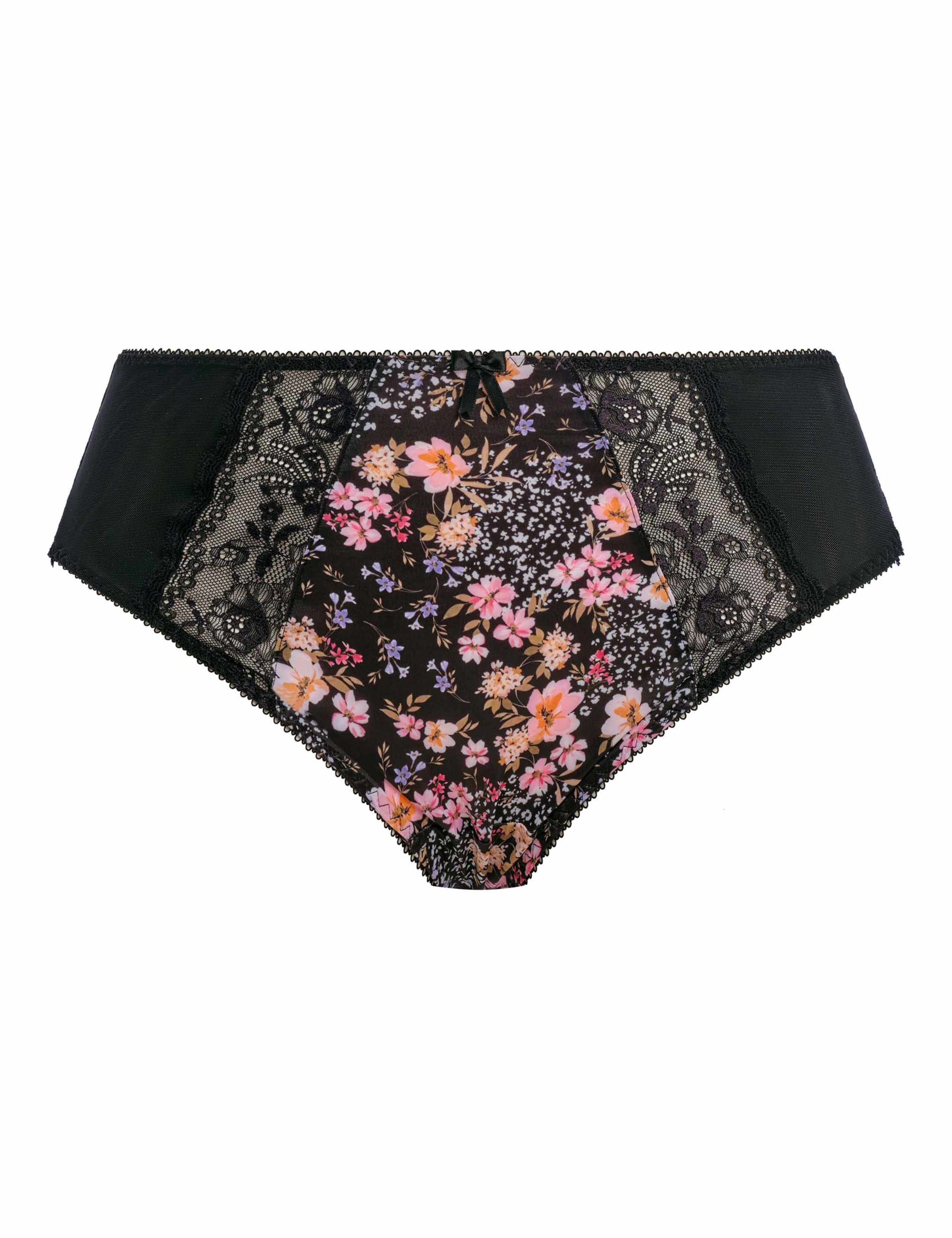 Morgan Mesh & Lace Floral Full Briefs 2 of 6