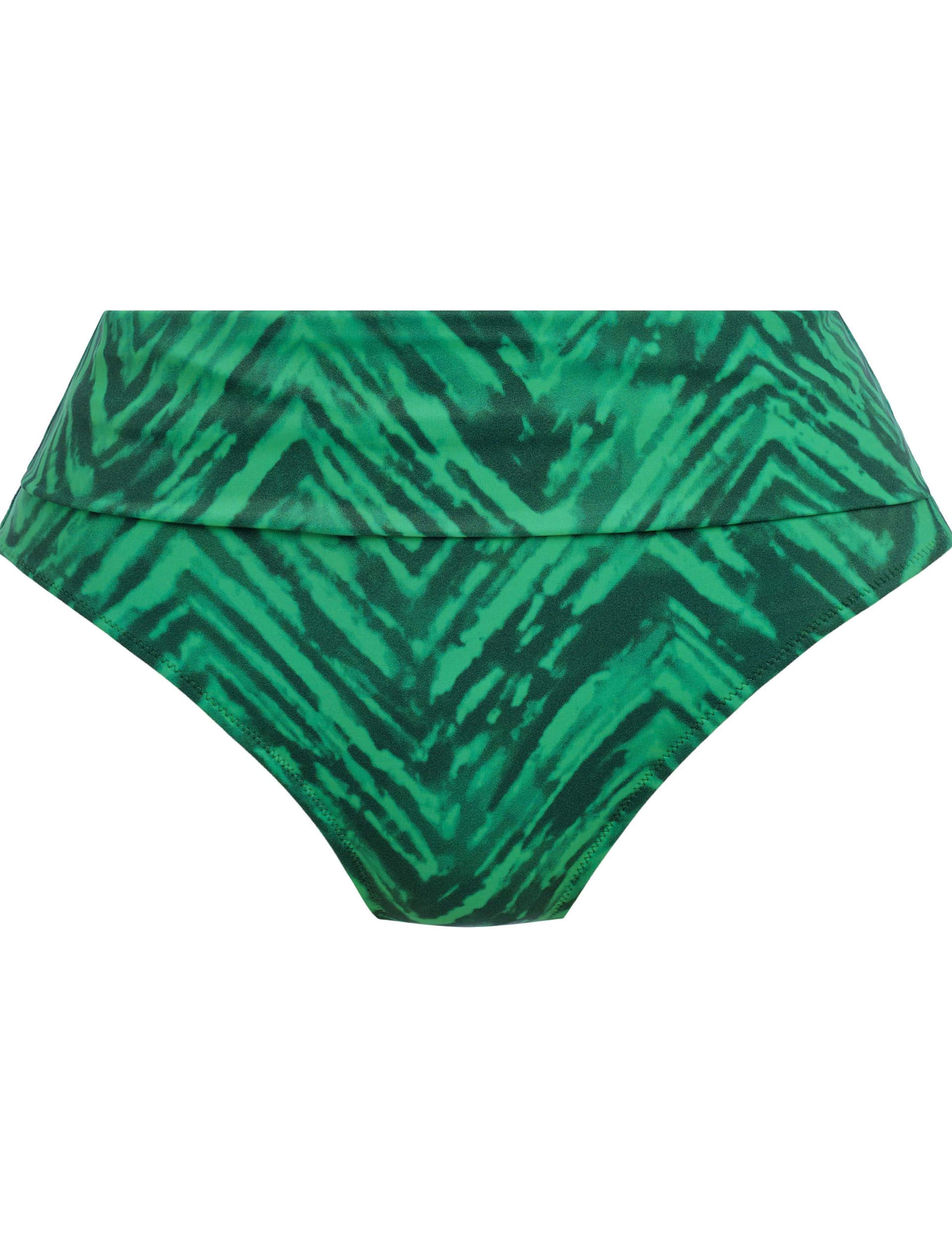 Punta Mita Printed Fold Over Bikini Bottoms 2 of 6