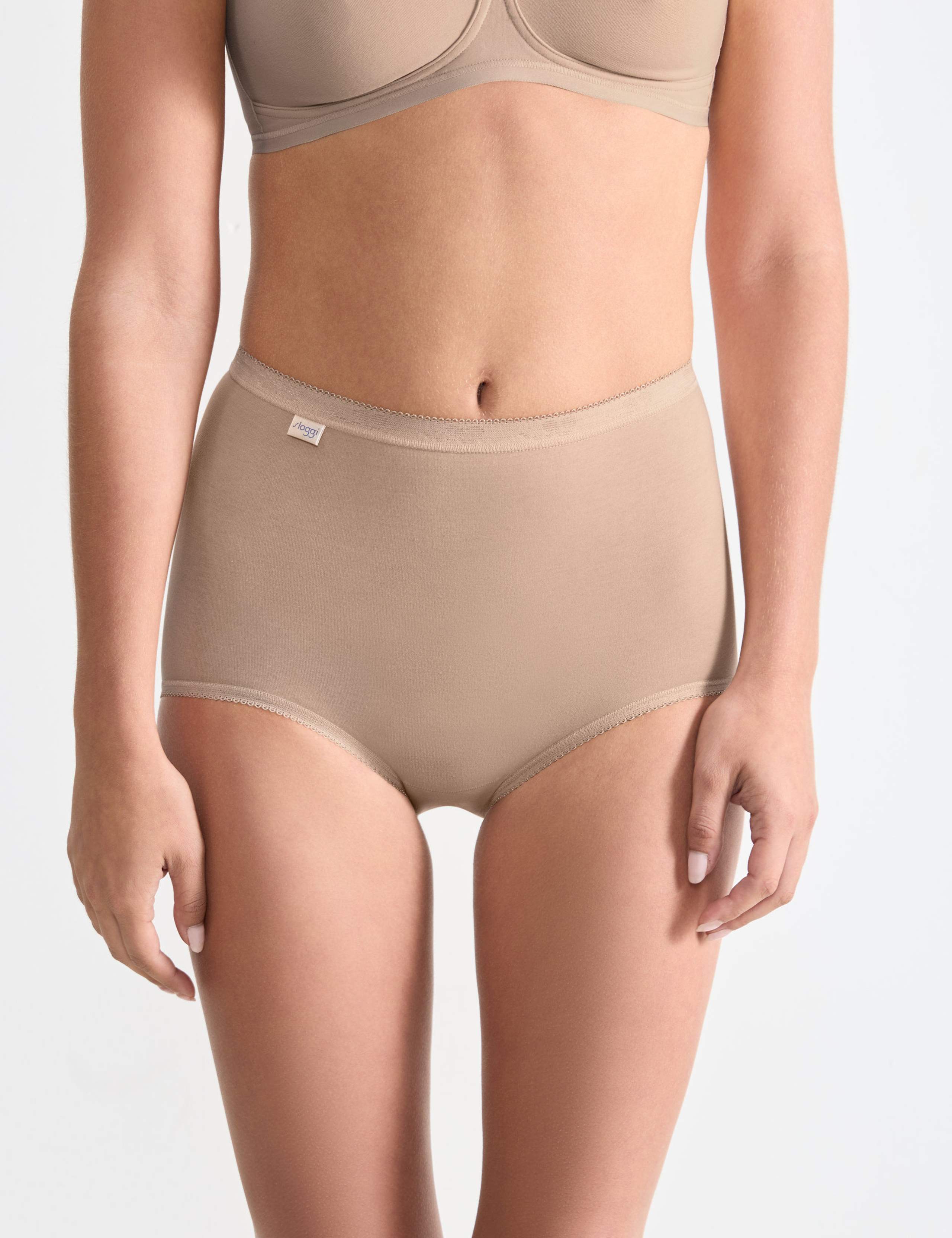 6 pk Cotton Rich High Waisted Full Briefs 2 of 5