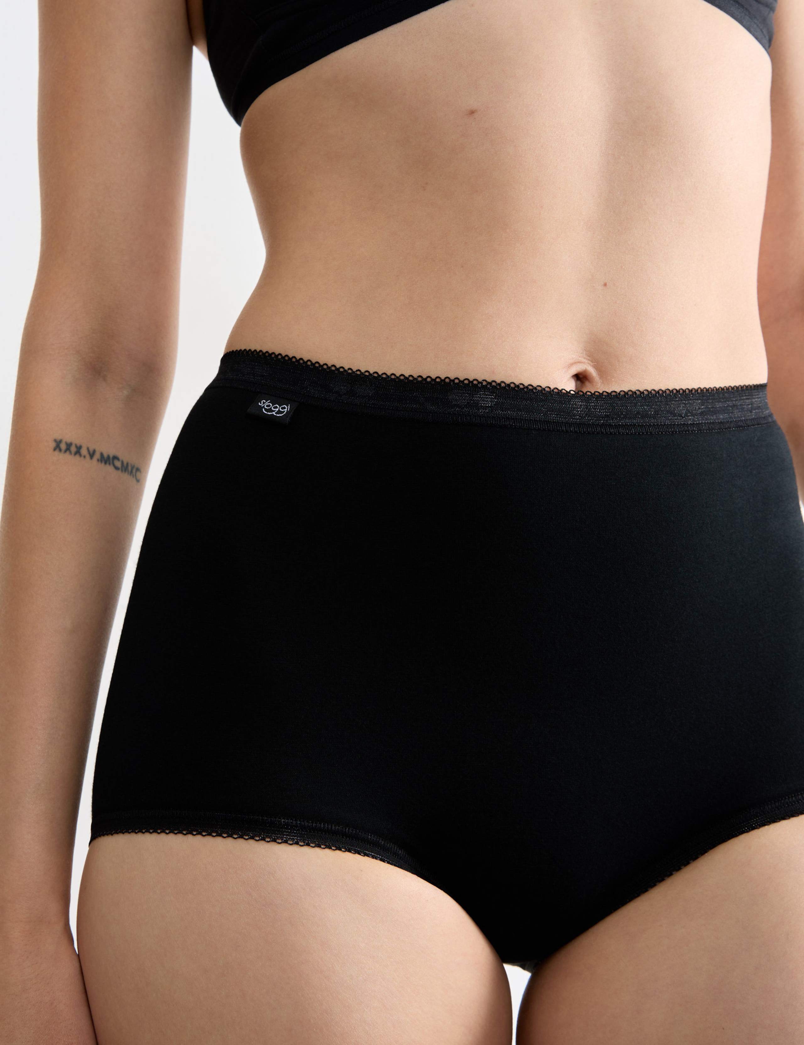 6 pk Cotton Rich High Waisted Full Briefs 2 of 5