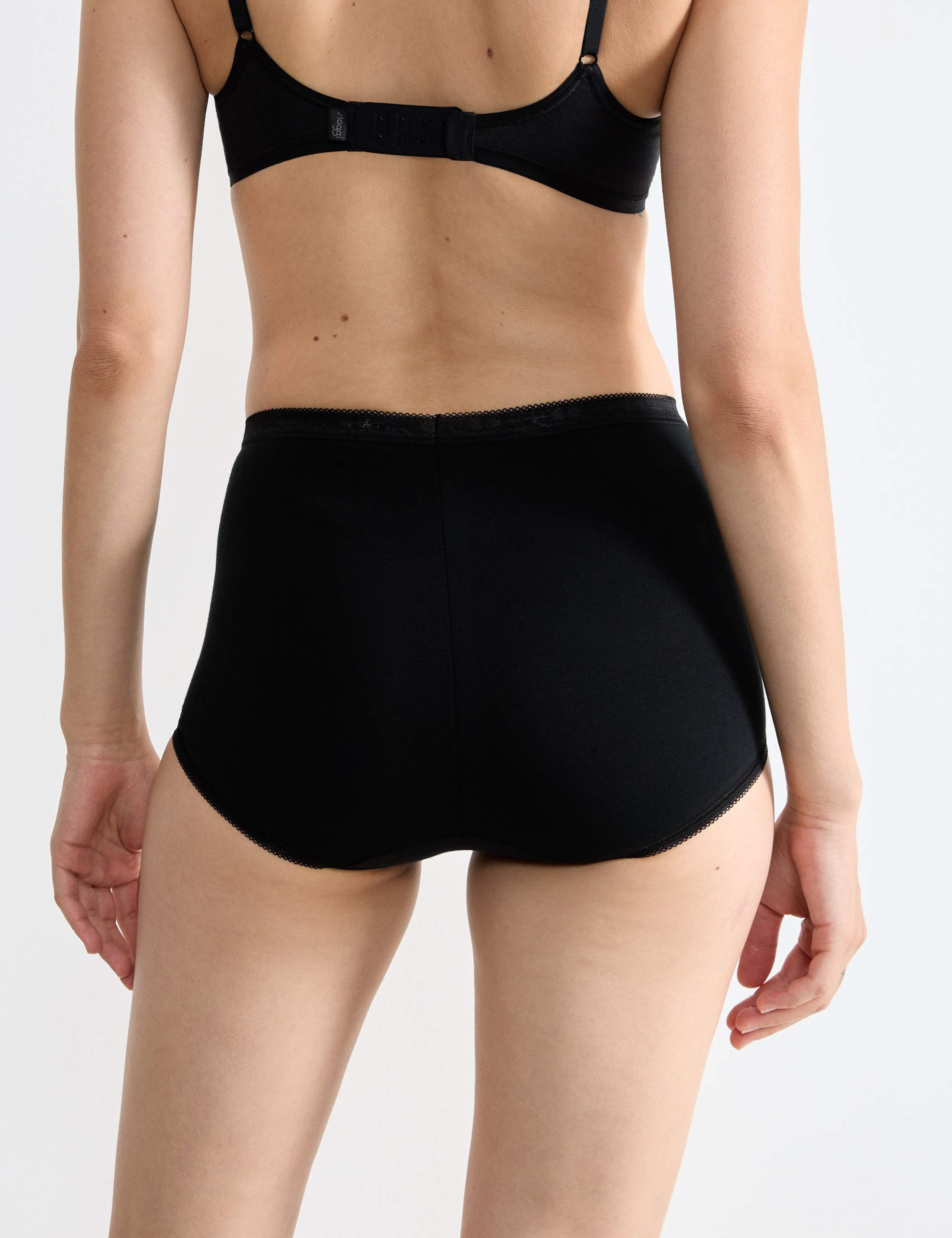 6 pk Cotton Rich High Waisted Full Briefs 3 of 5