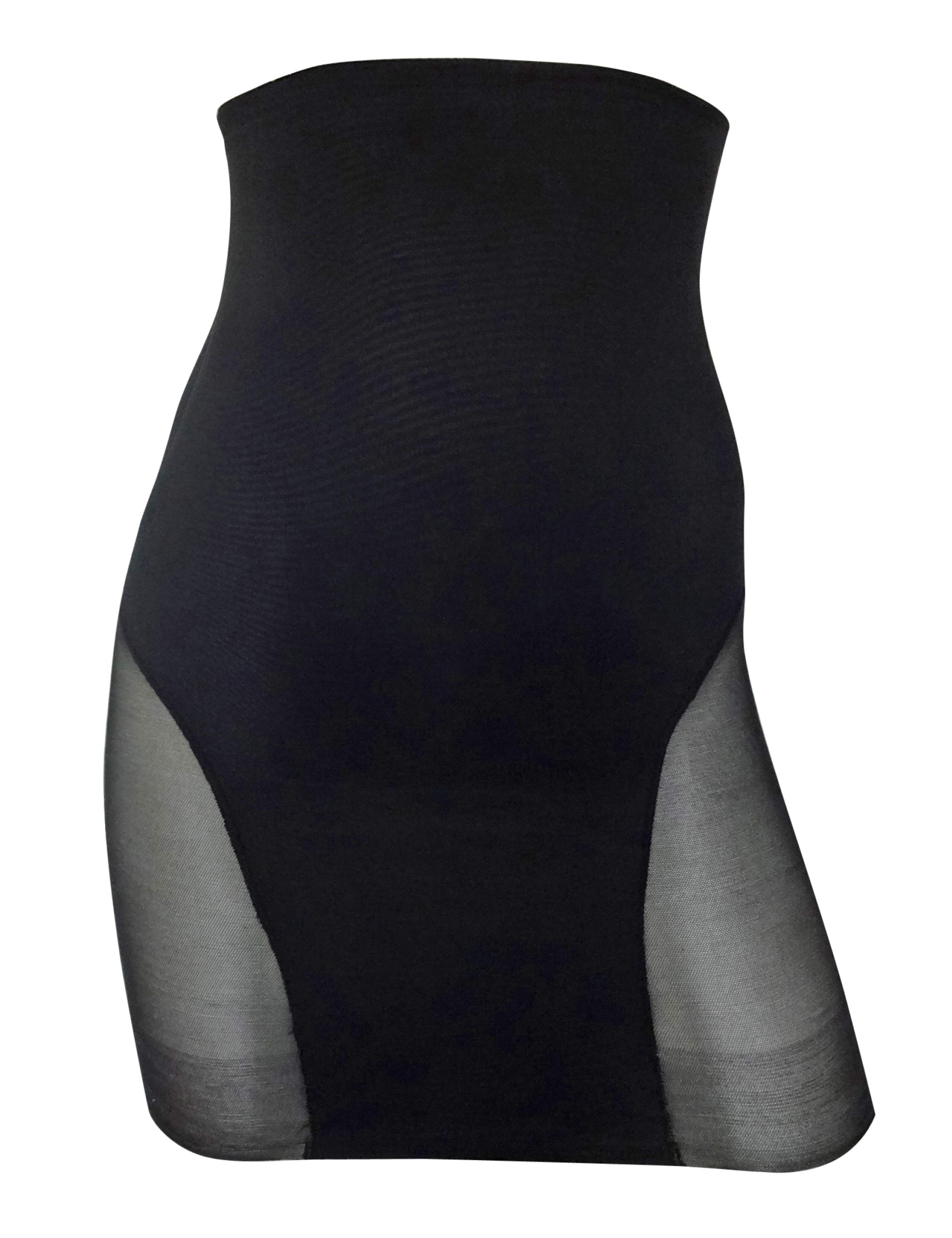 Sexy Sheer Firm Control High-Waisted Sheer Panelled Shaping Slip 2 of 4