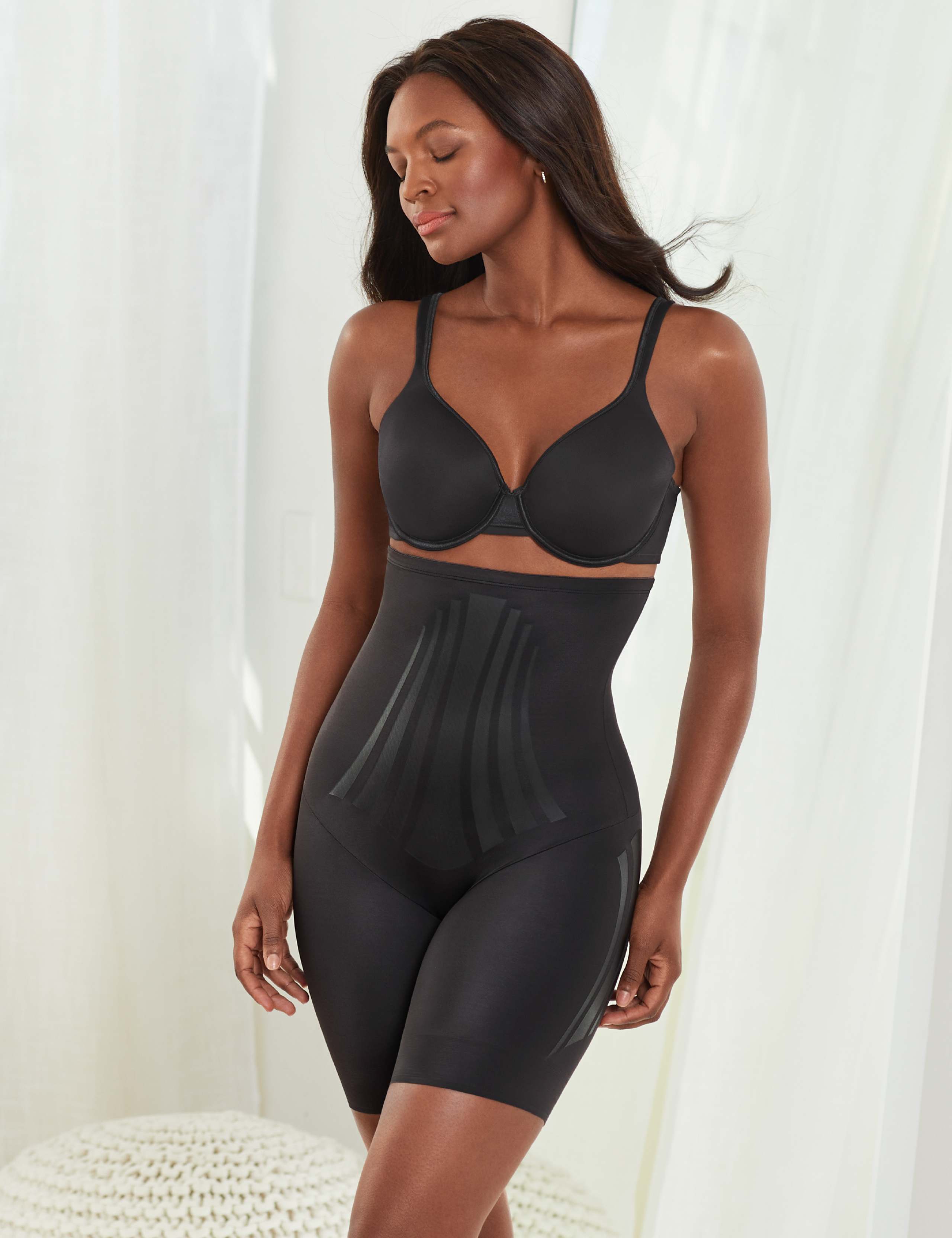 Extra Firm Control Smoothing Thigh Slimmer Shorts 1 of 4