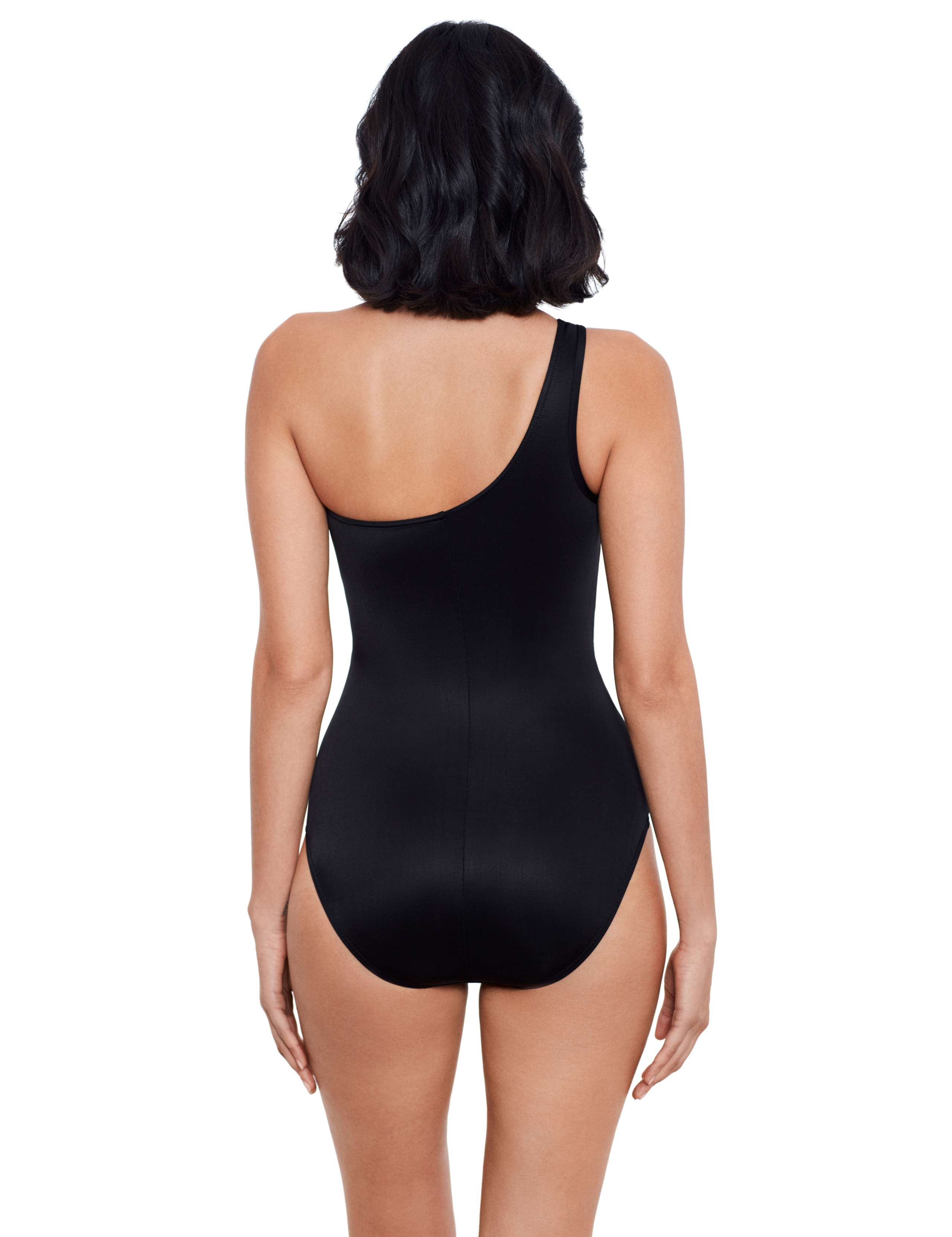 Network Jena Extra Firm Control One Shoulder Swimsuit 5 of 5
