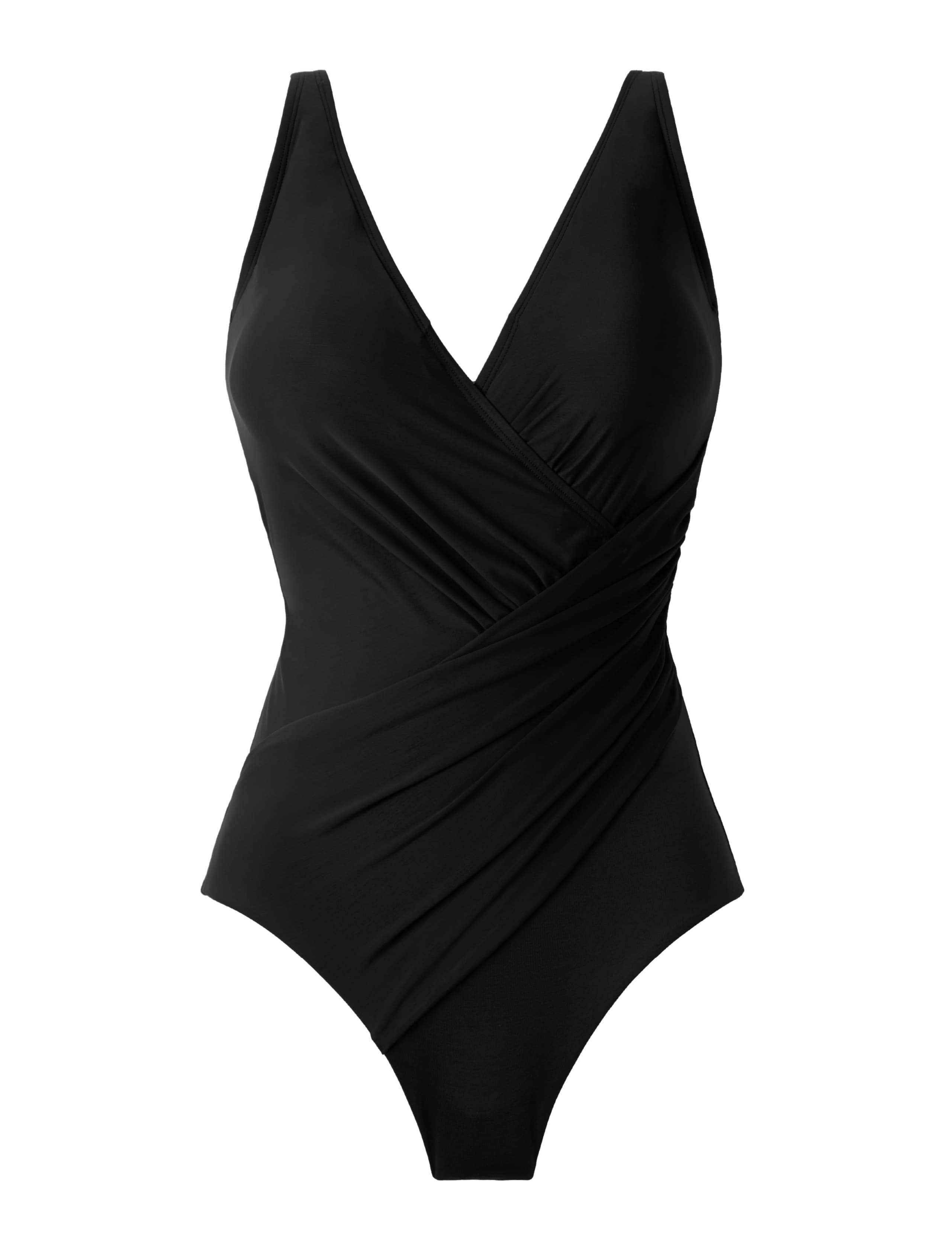 Oceanus Extra Firm Control Non Wired Non Padded Wrap V-Neck Swimsuit 2 of 5