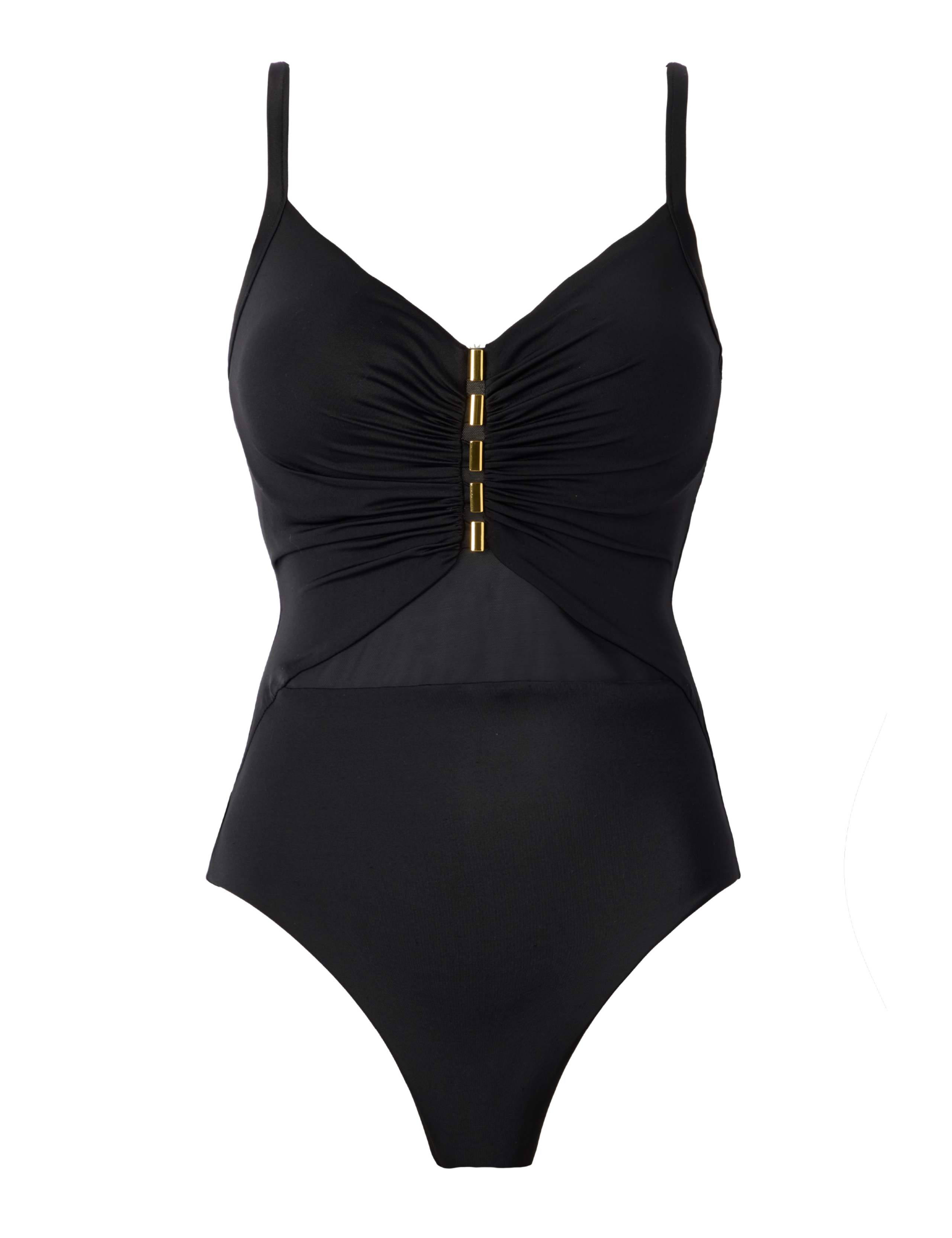 Extra Firm Control Wired V-Neck Swimsuit 2 of 6