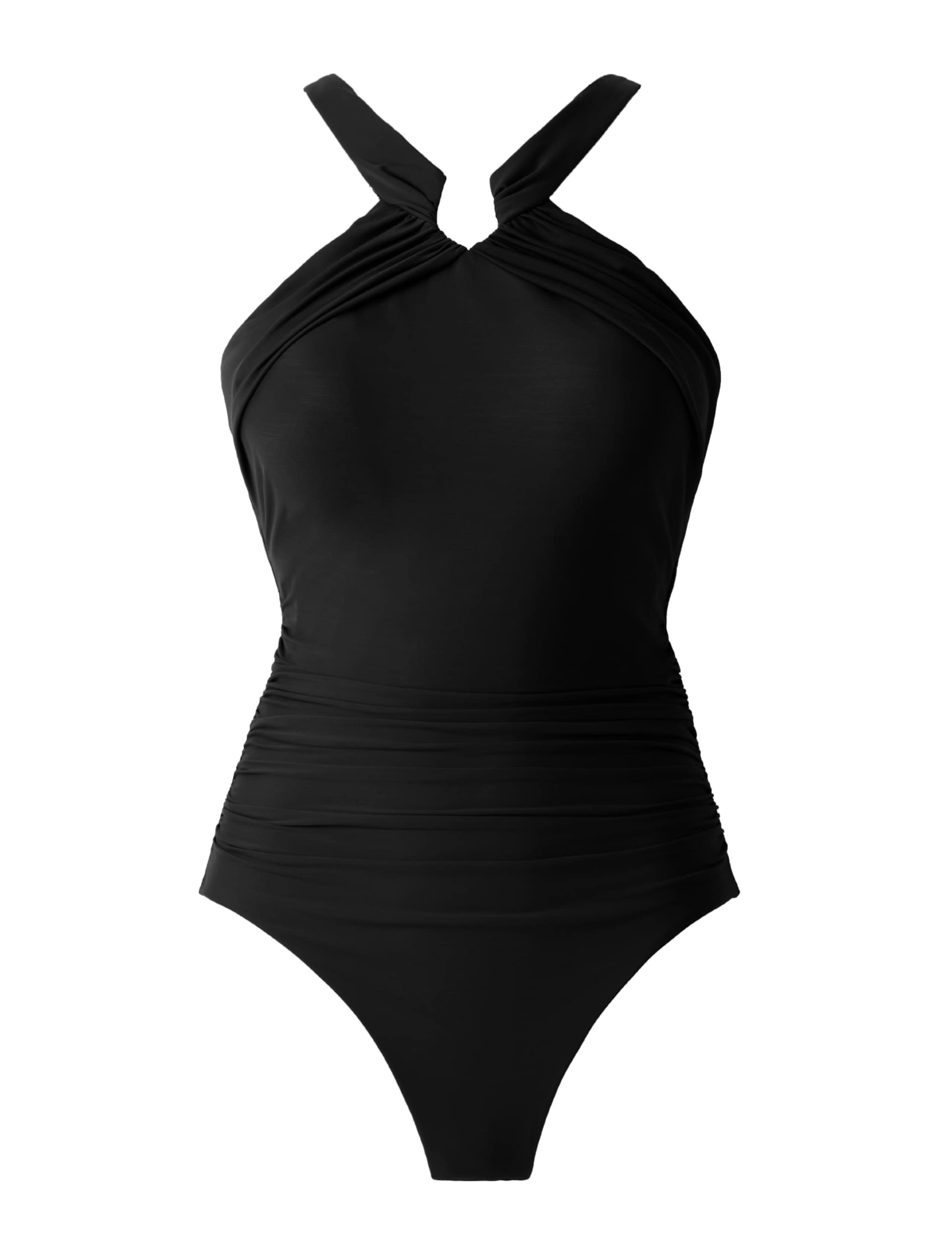 Aphrodite Extra Firm Control Smoothing Halterneck Swimsuit 2 of 5