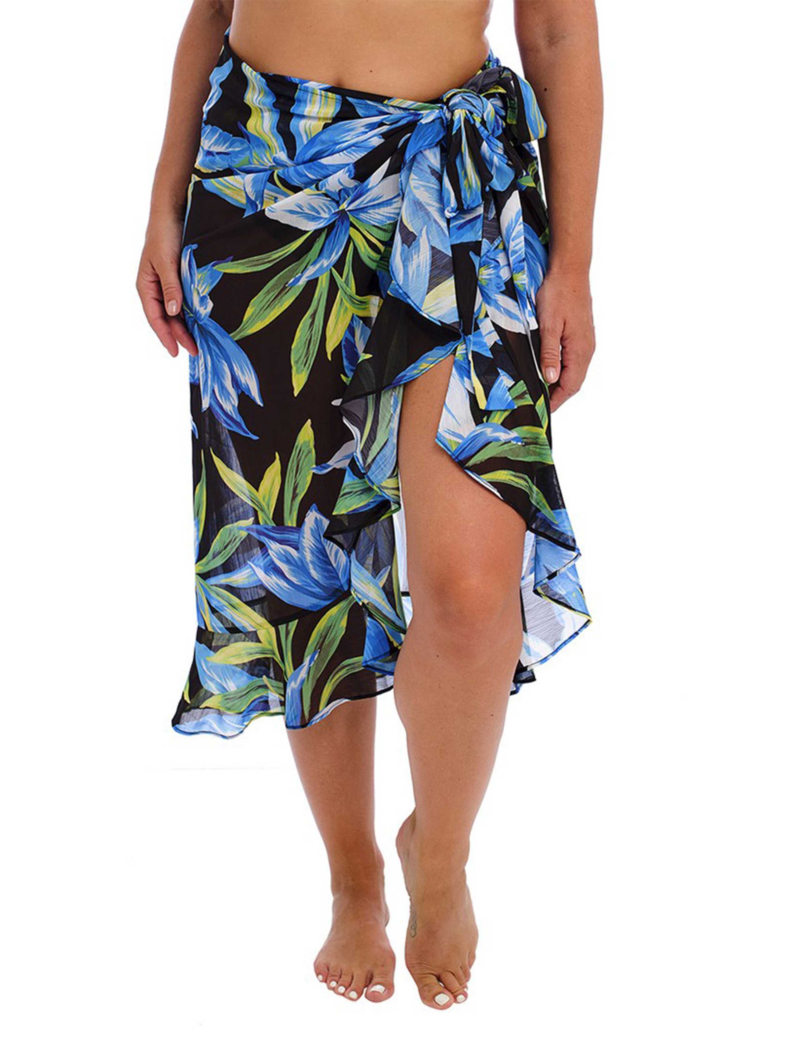 Talm Beach Floral Sarong 3 of 7