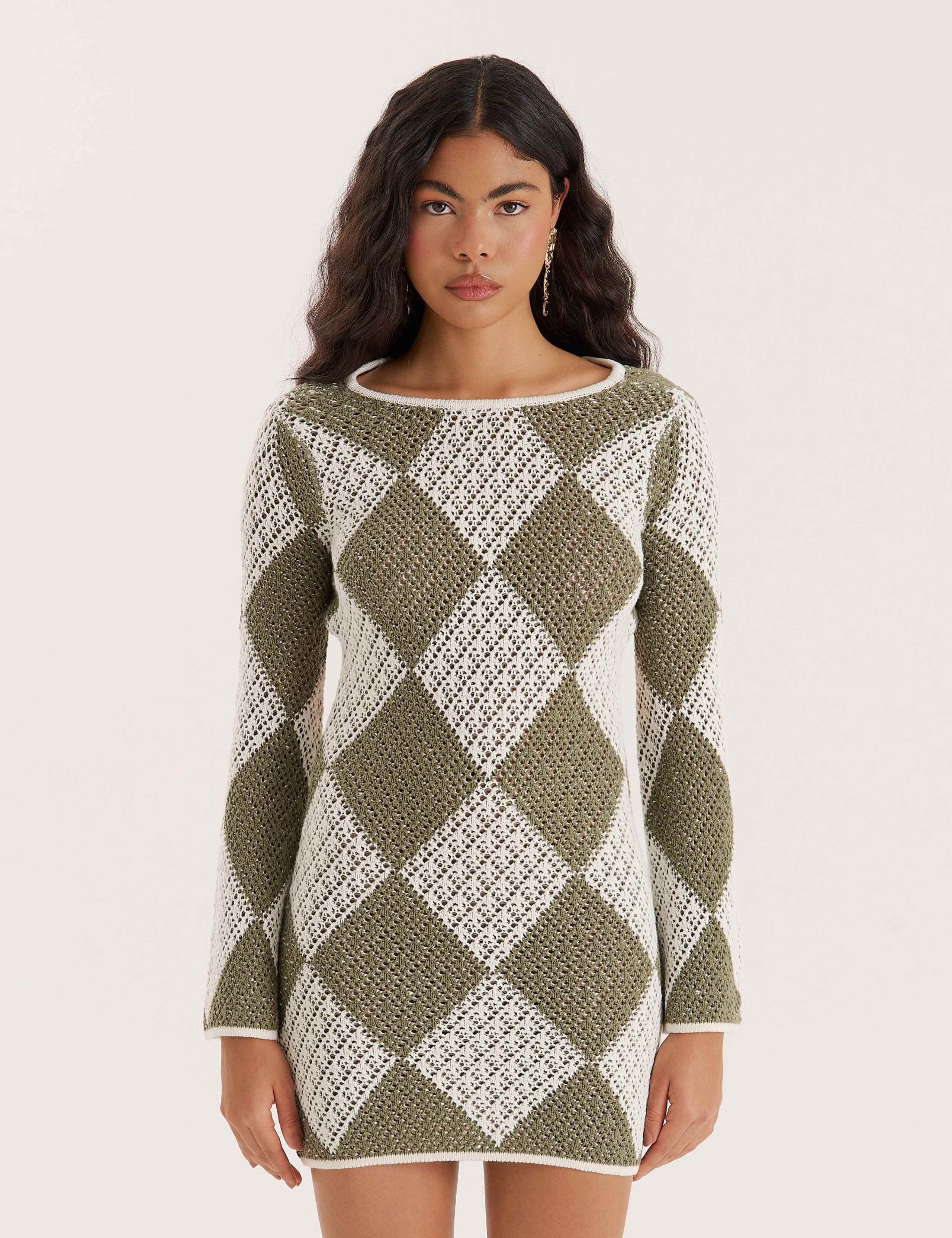 Florina Crochet Open Back Dress 3 of 4