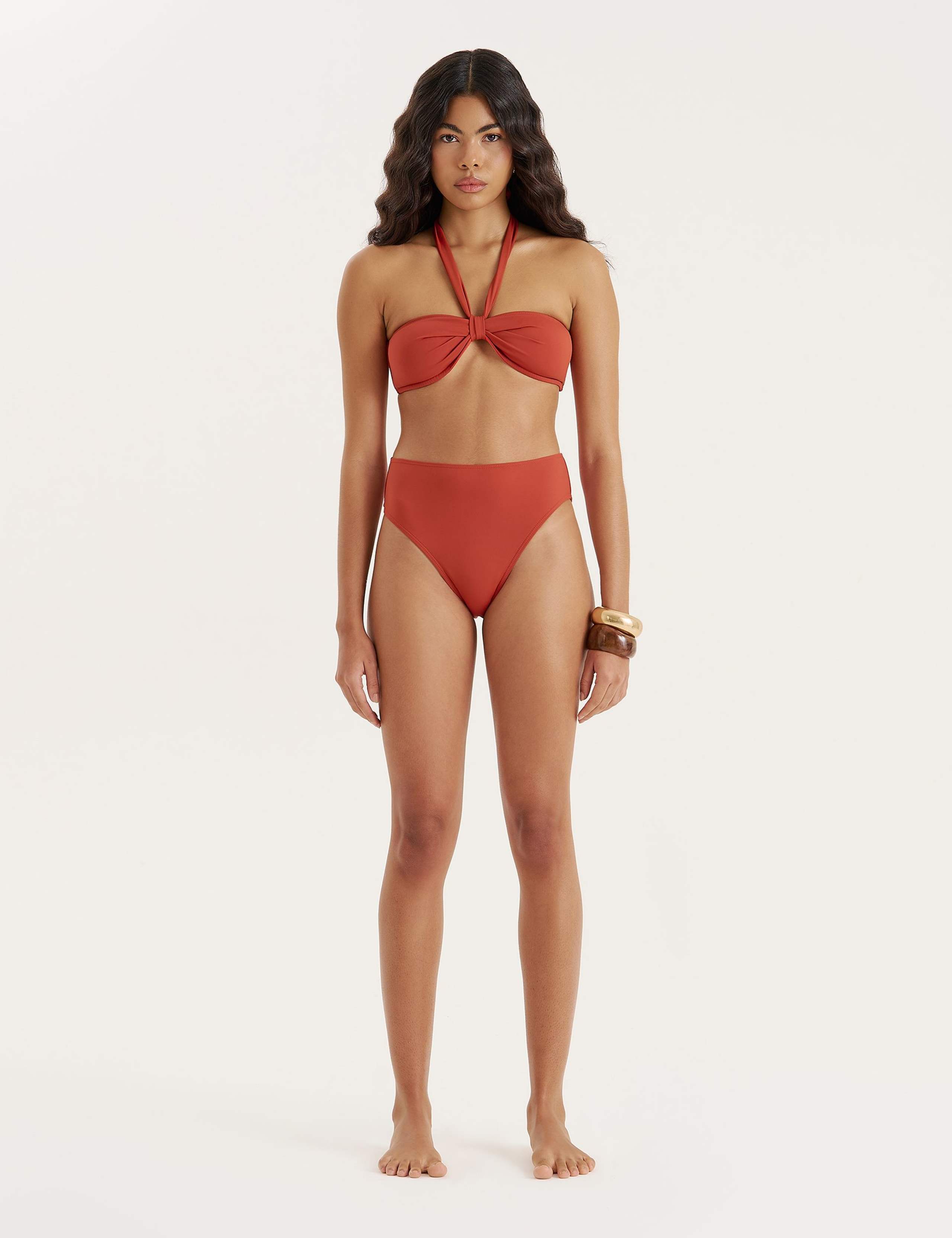 Gia High Waisted Bikini Bottoms 3 of 4
